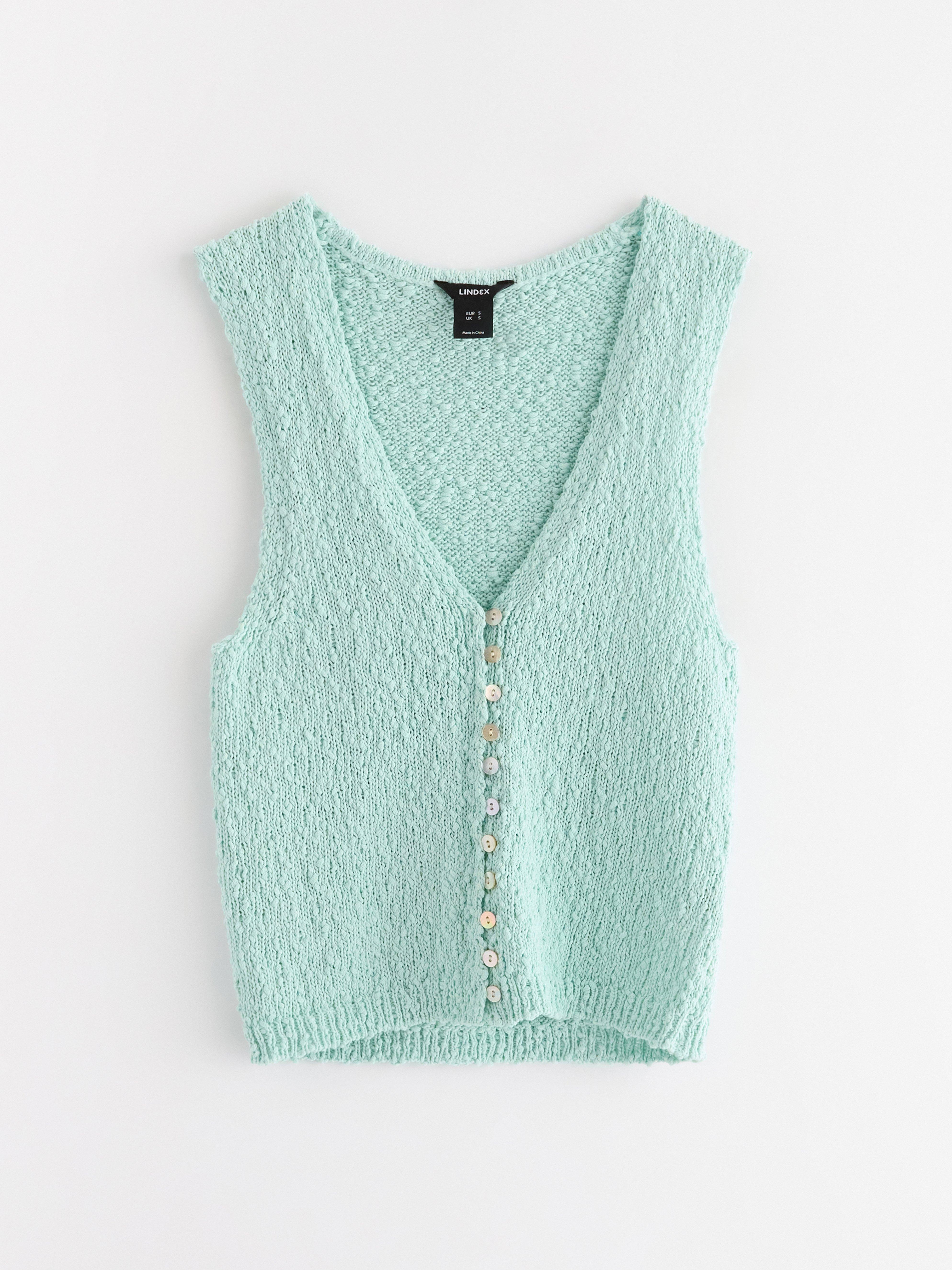 Vest - Womens Wear - Turquoise