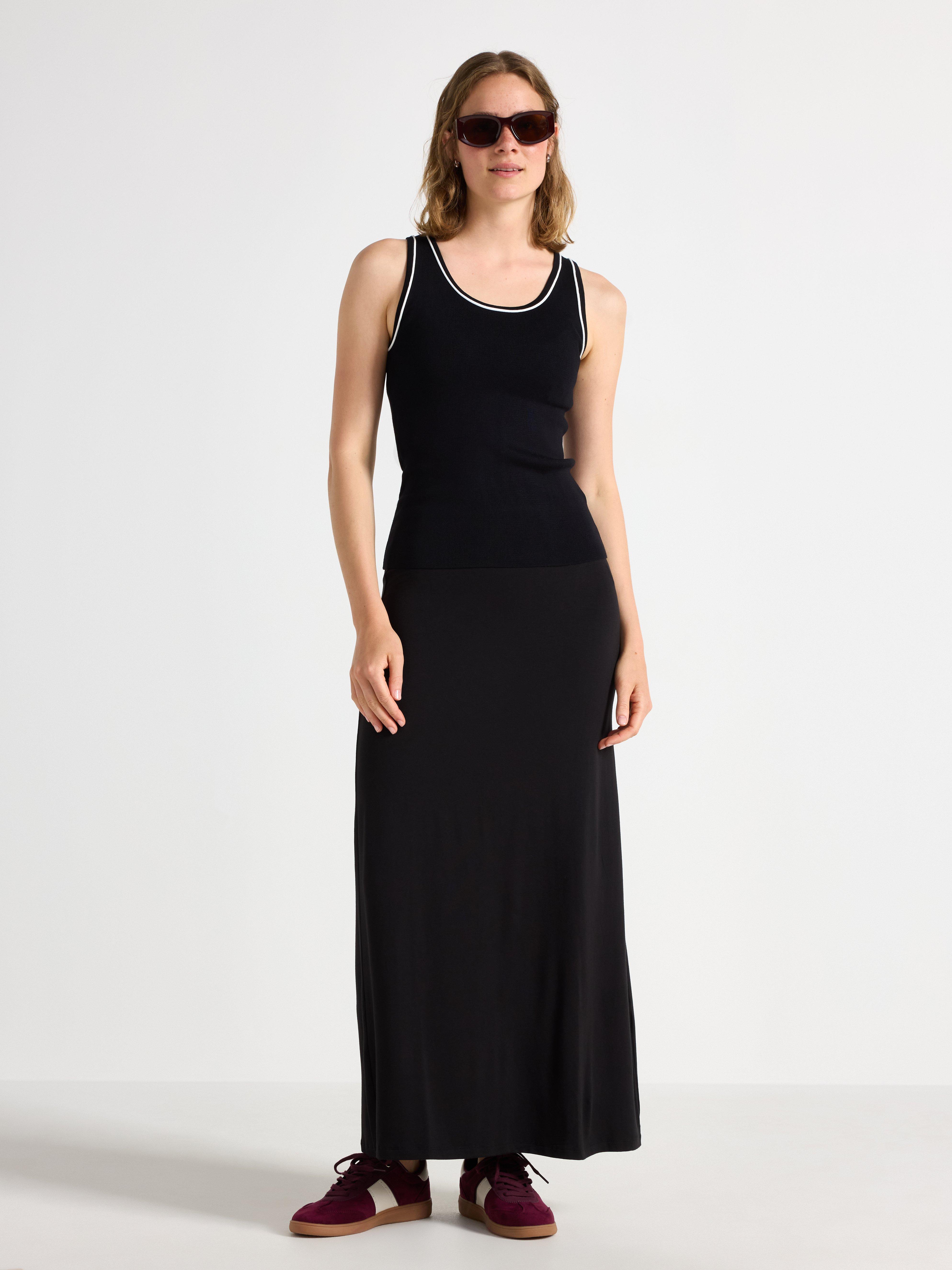 Maxi Skirt - Womens Wear - Black