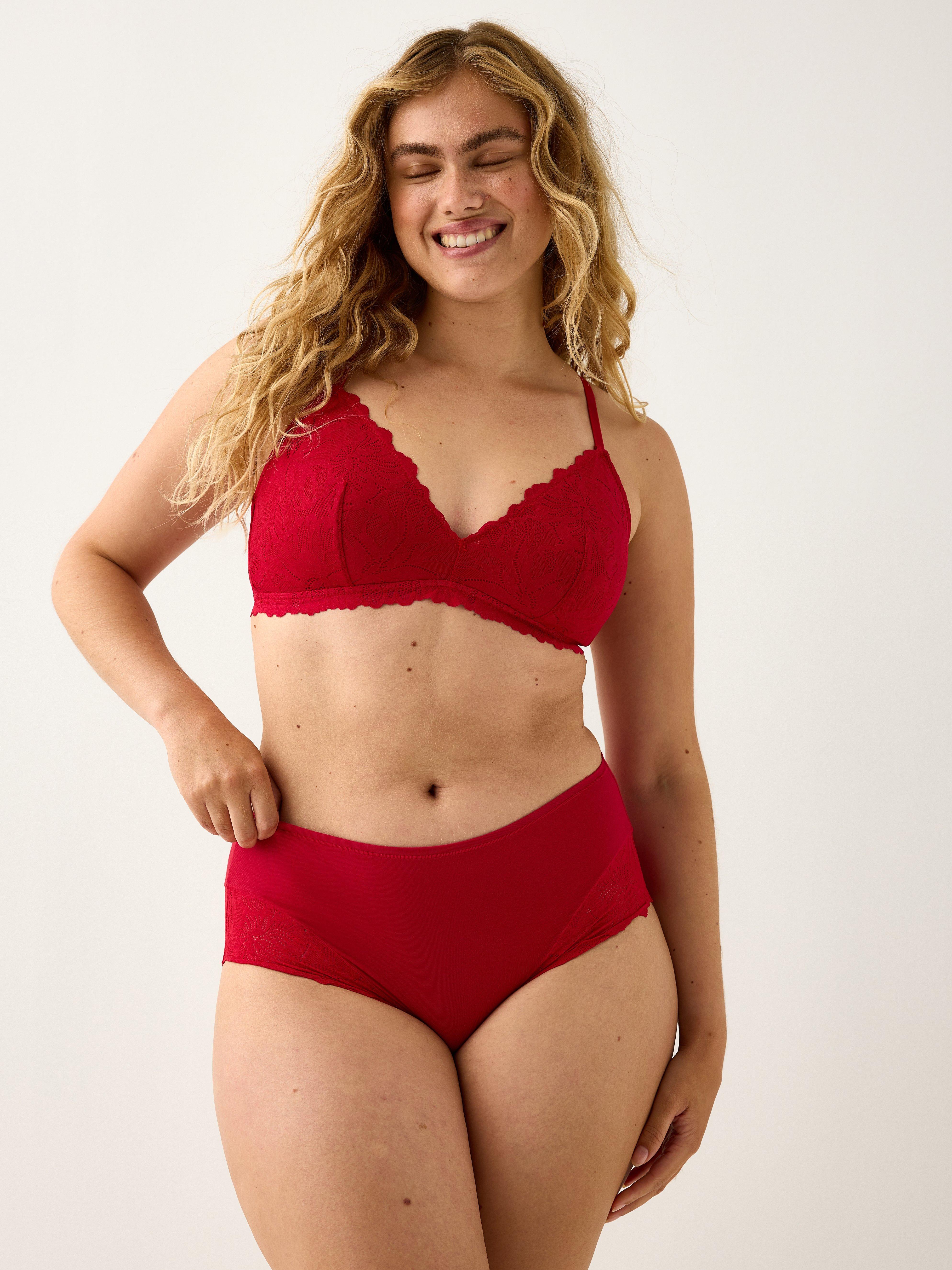 Podprsenka Soft - Spodní prádlo - Červená