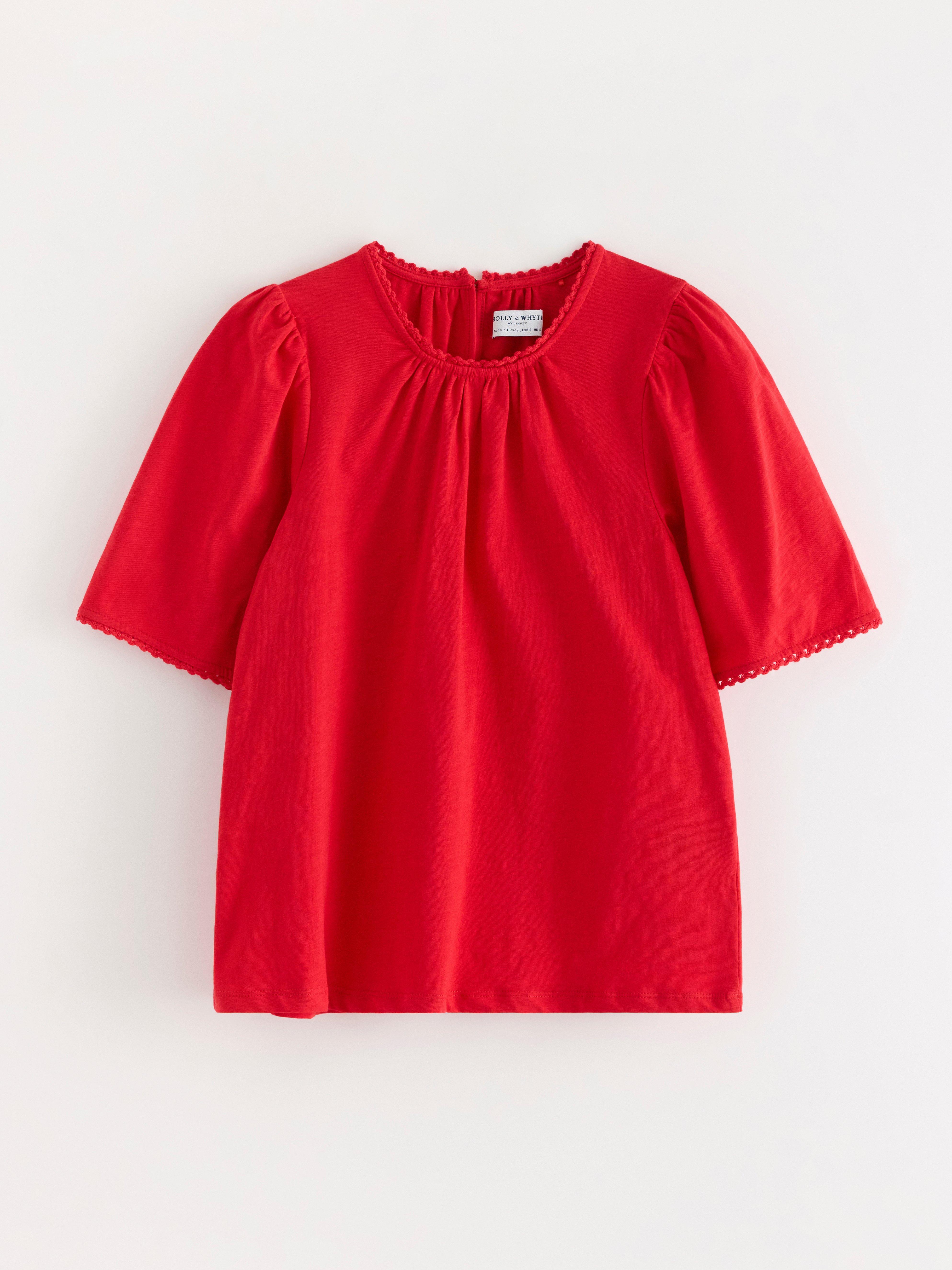 Top - Womens Wear - Red