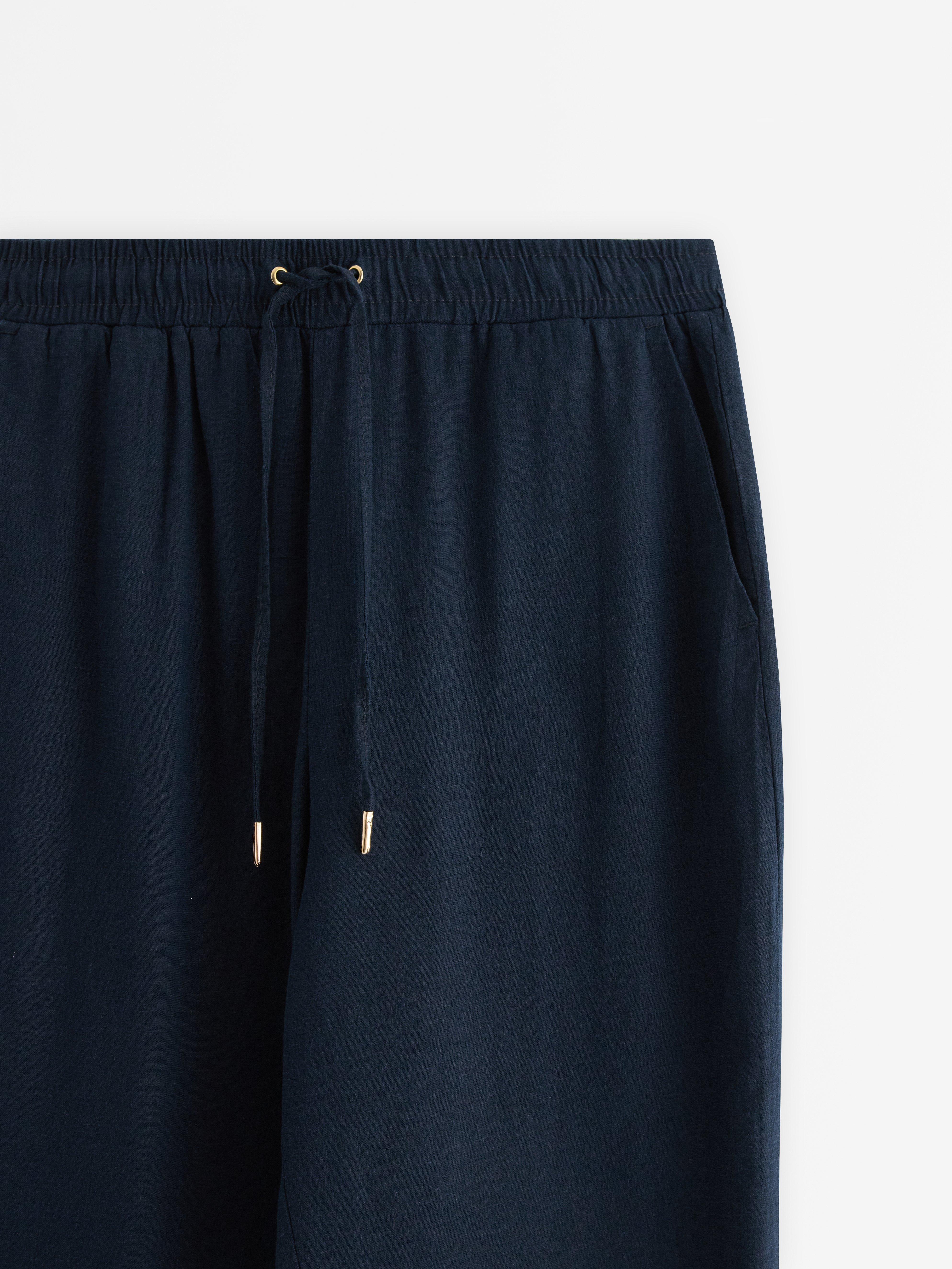 Trousers - Womens Wear - Blue