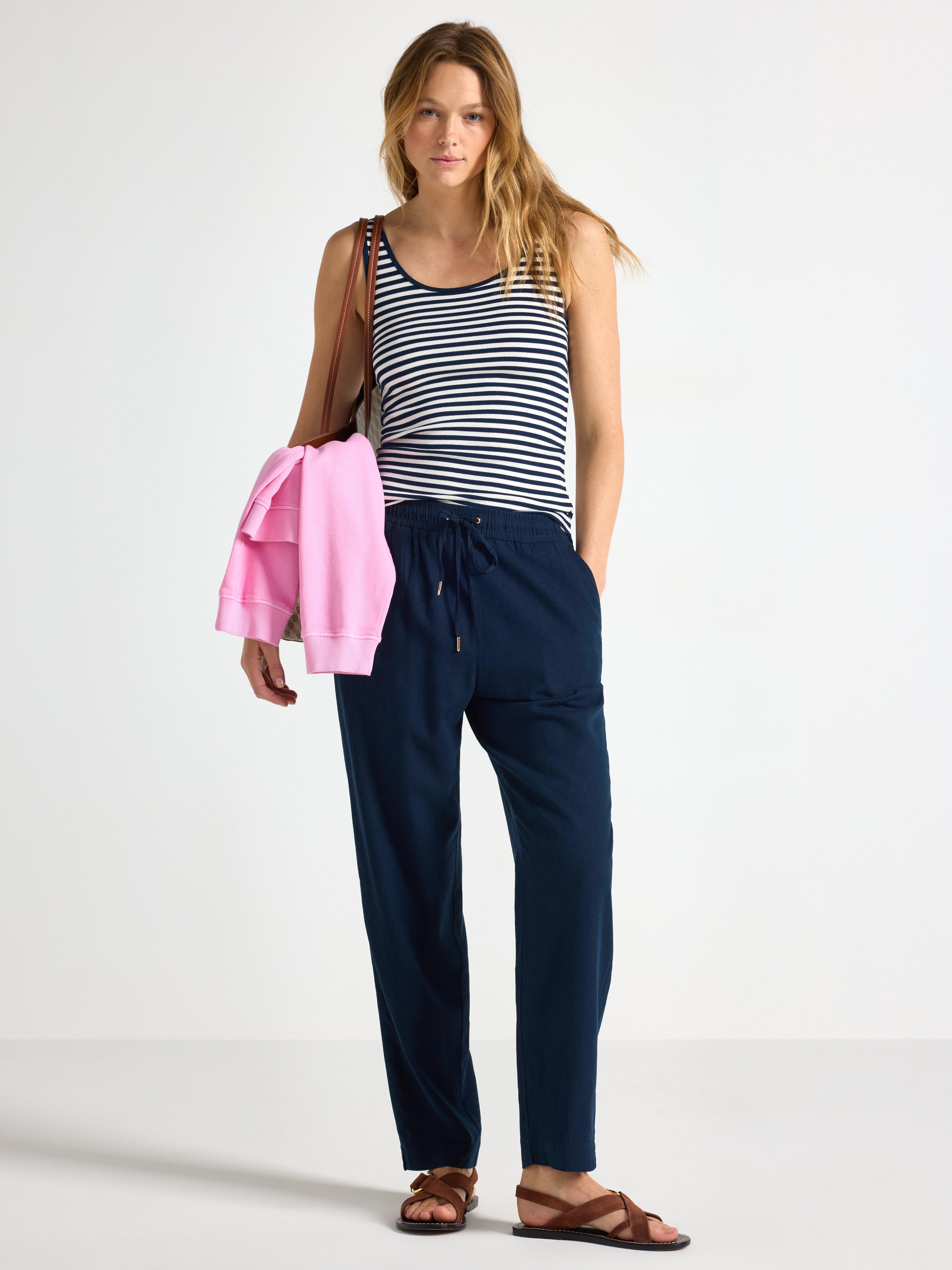 Trousers - Womens Wear - Blue