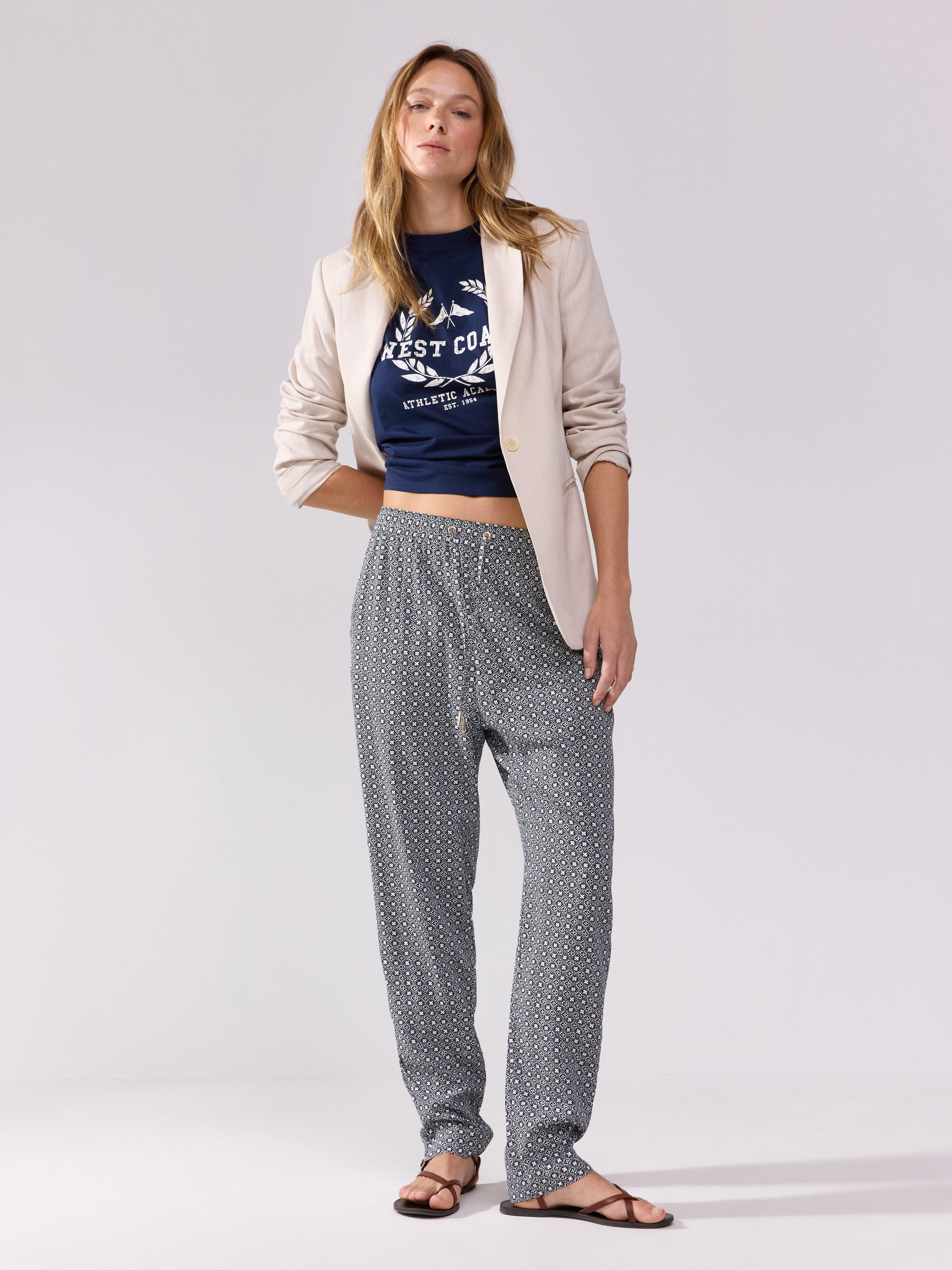Trousers - Womens Wear - Blue