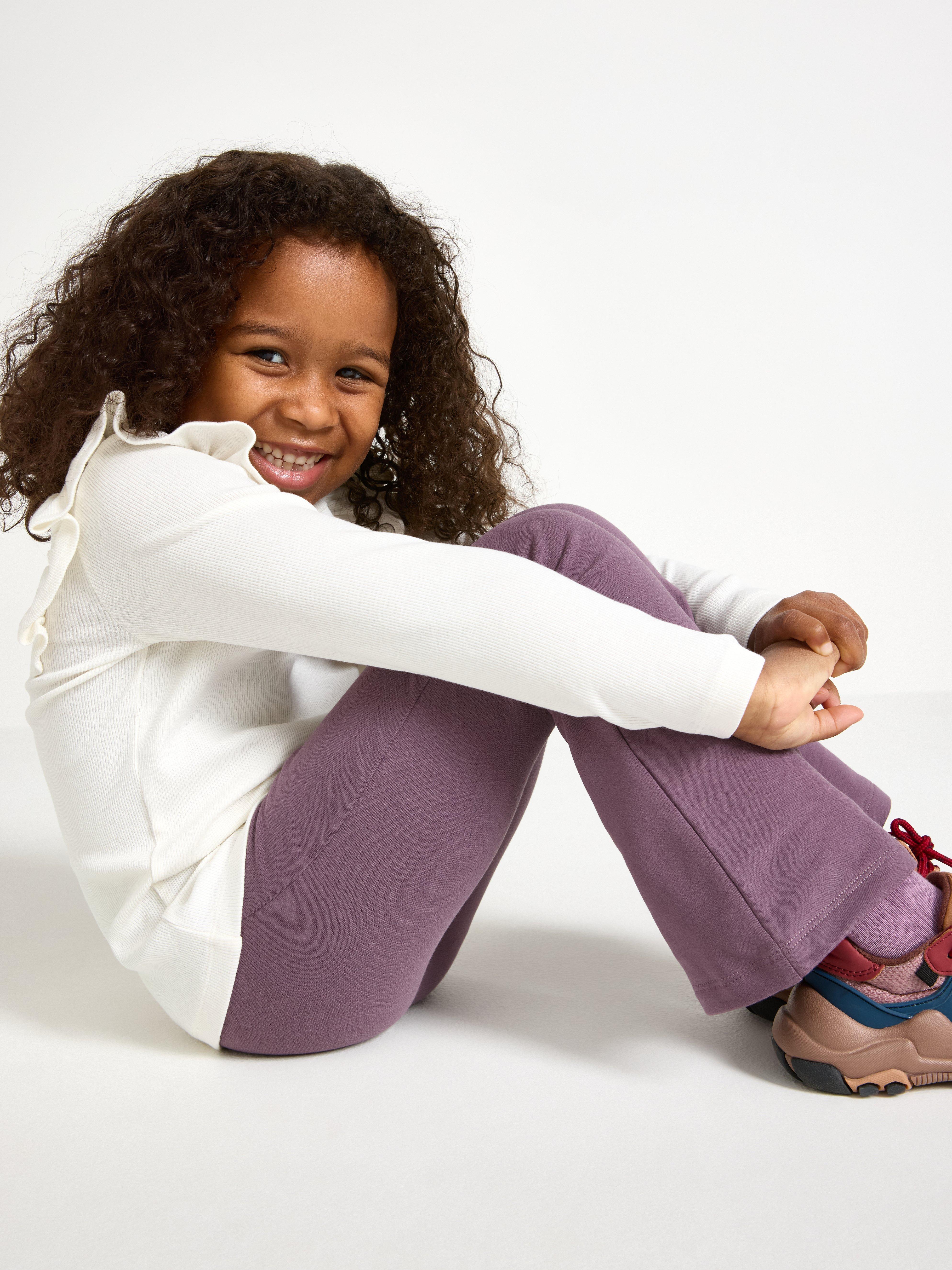 Leggings - Barn - Lila