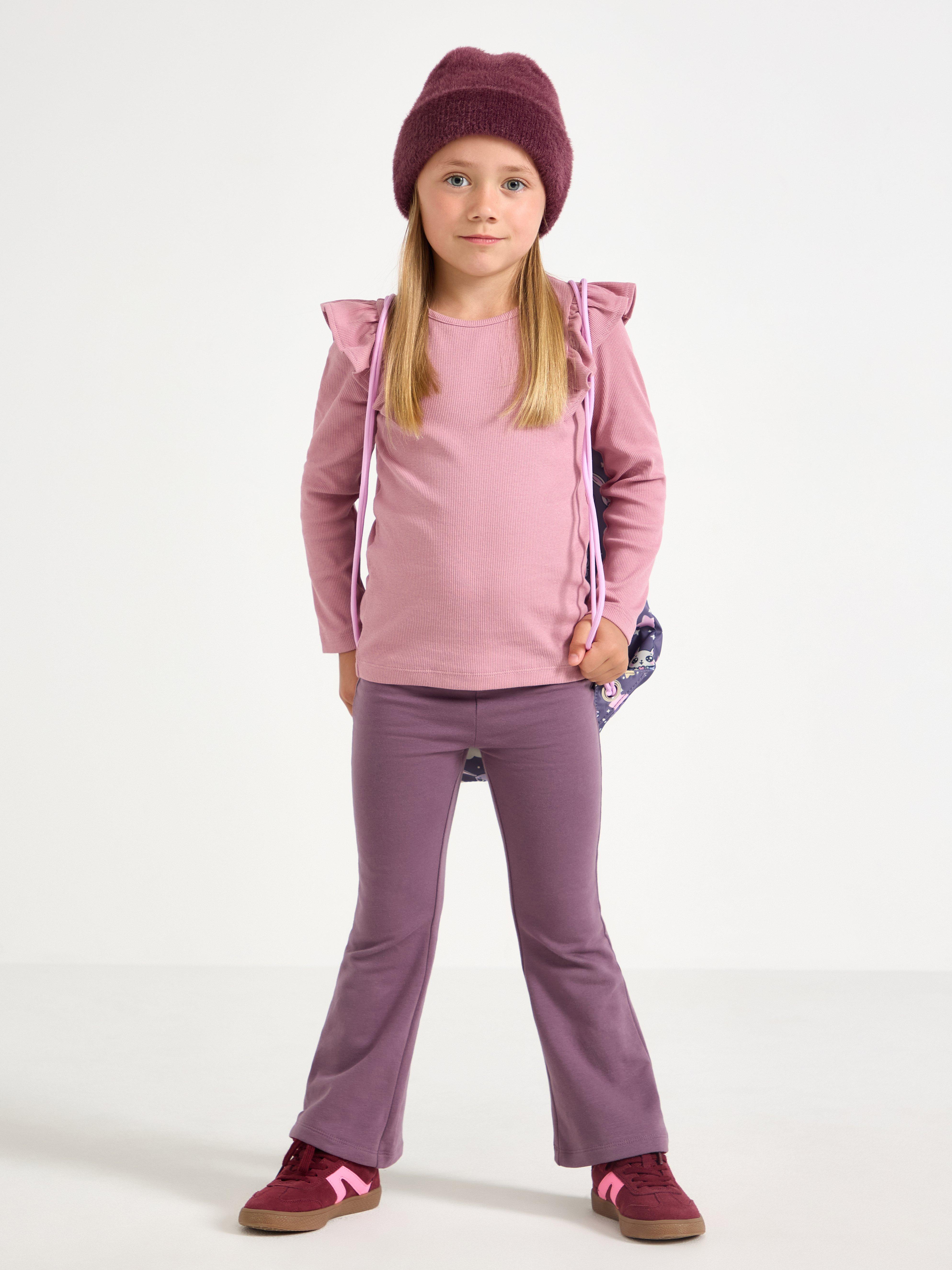 Leggings - Barn - Lila