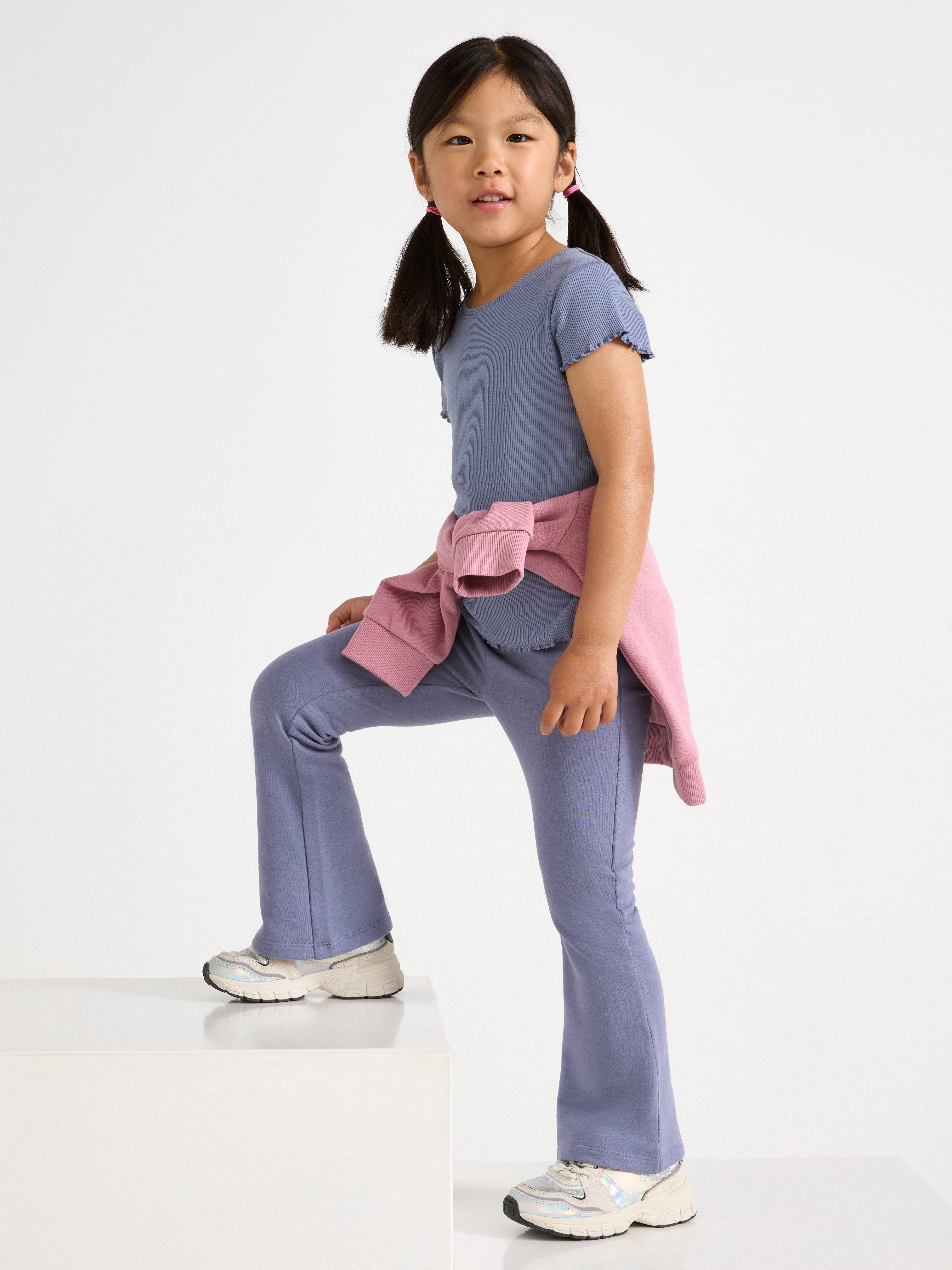Leggings - Børn - Lilla