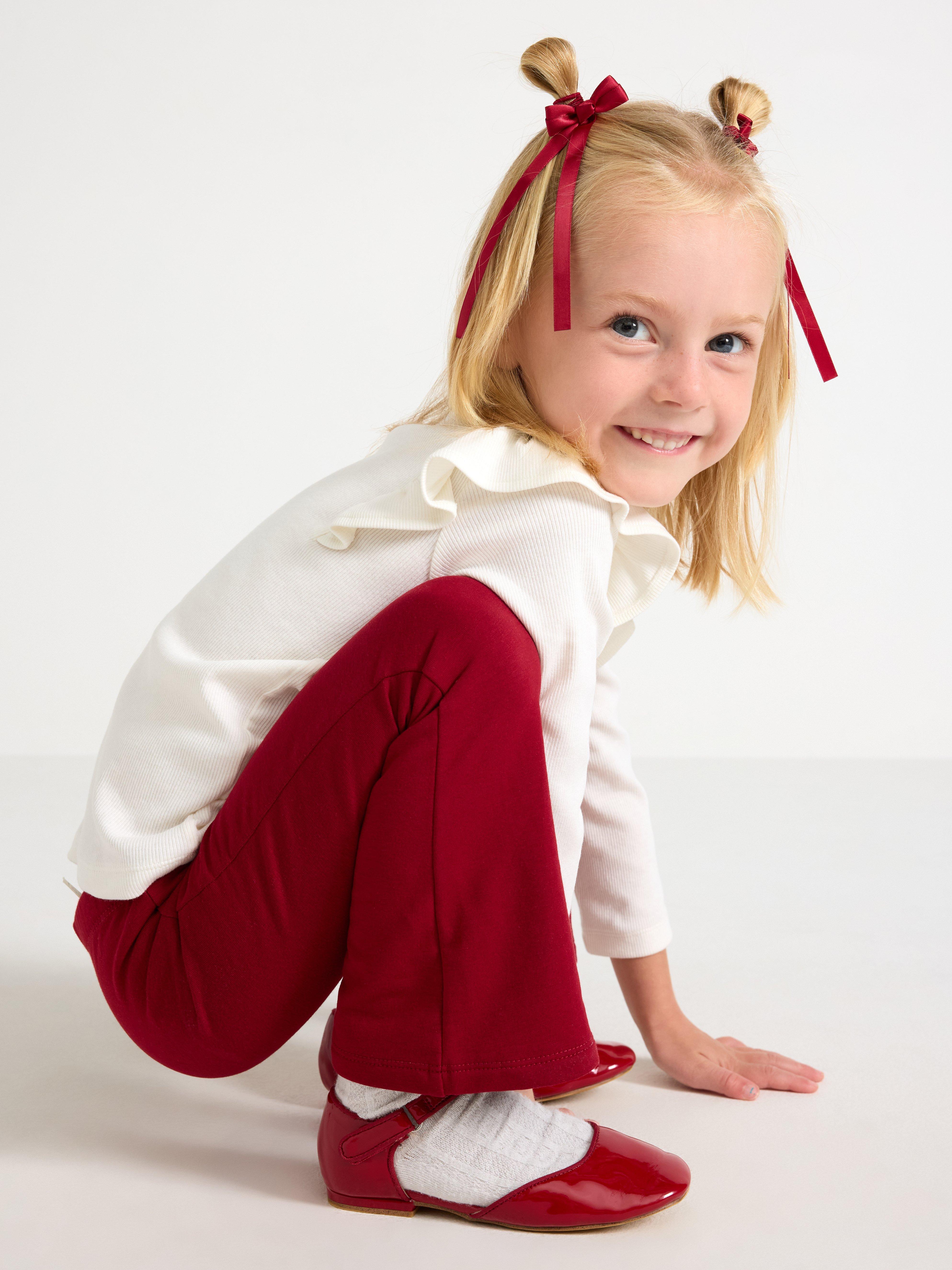 Leggingsit - Lapset - Punainen