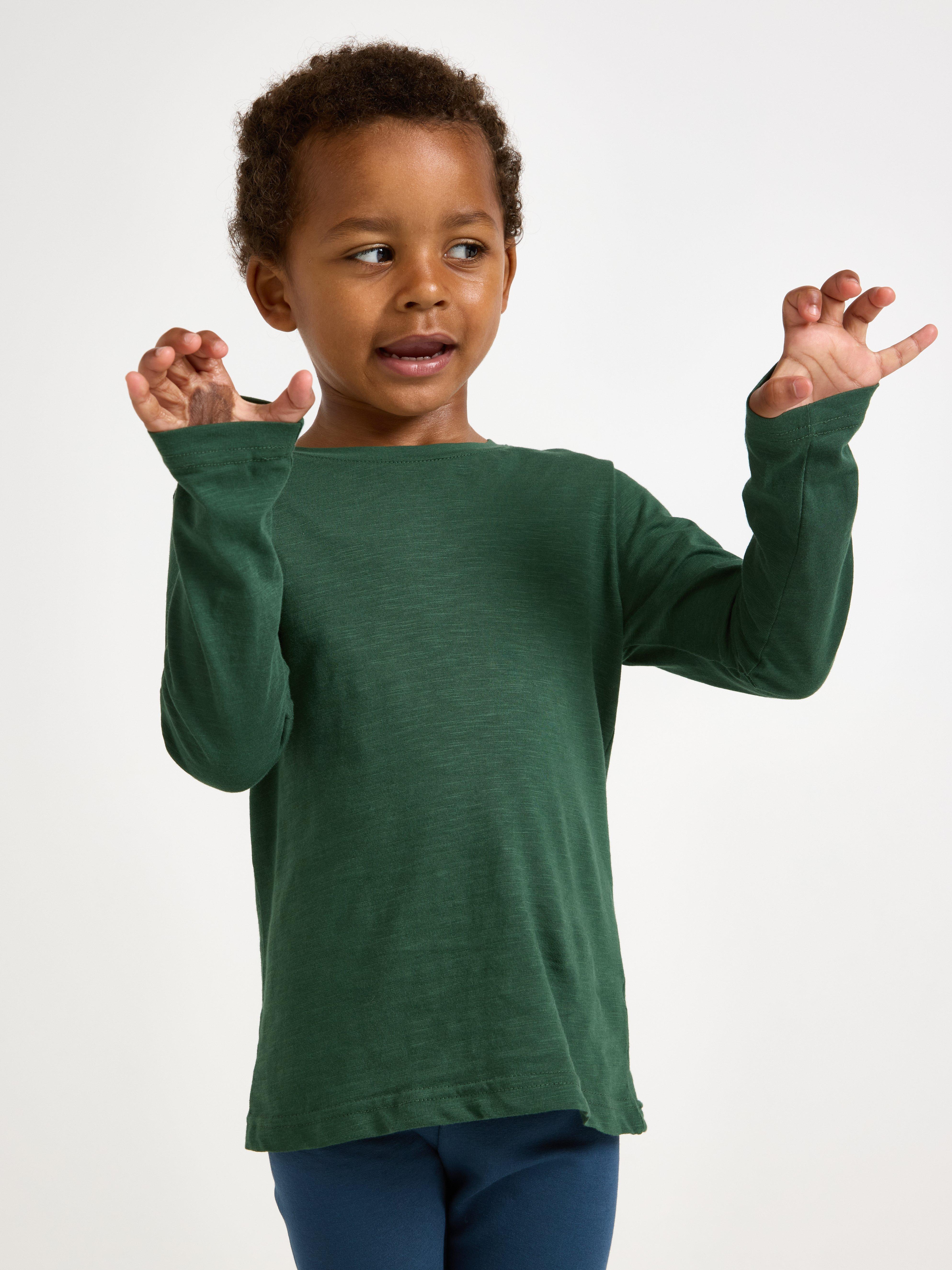 Top - Kids Wear - Green