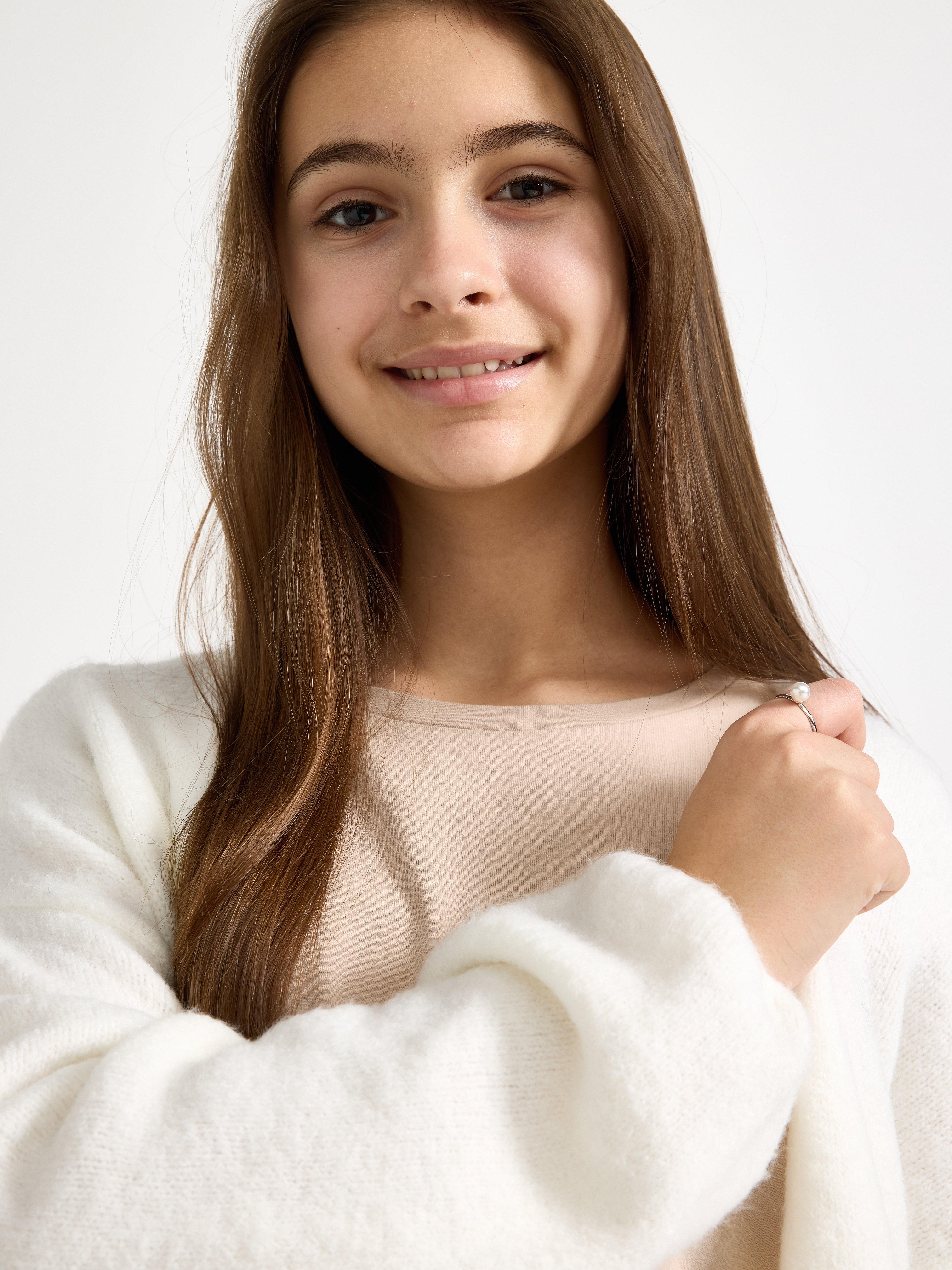 Cardigan - Kids Wear - White