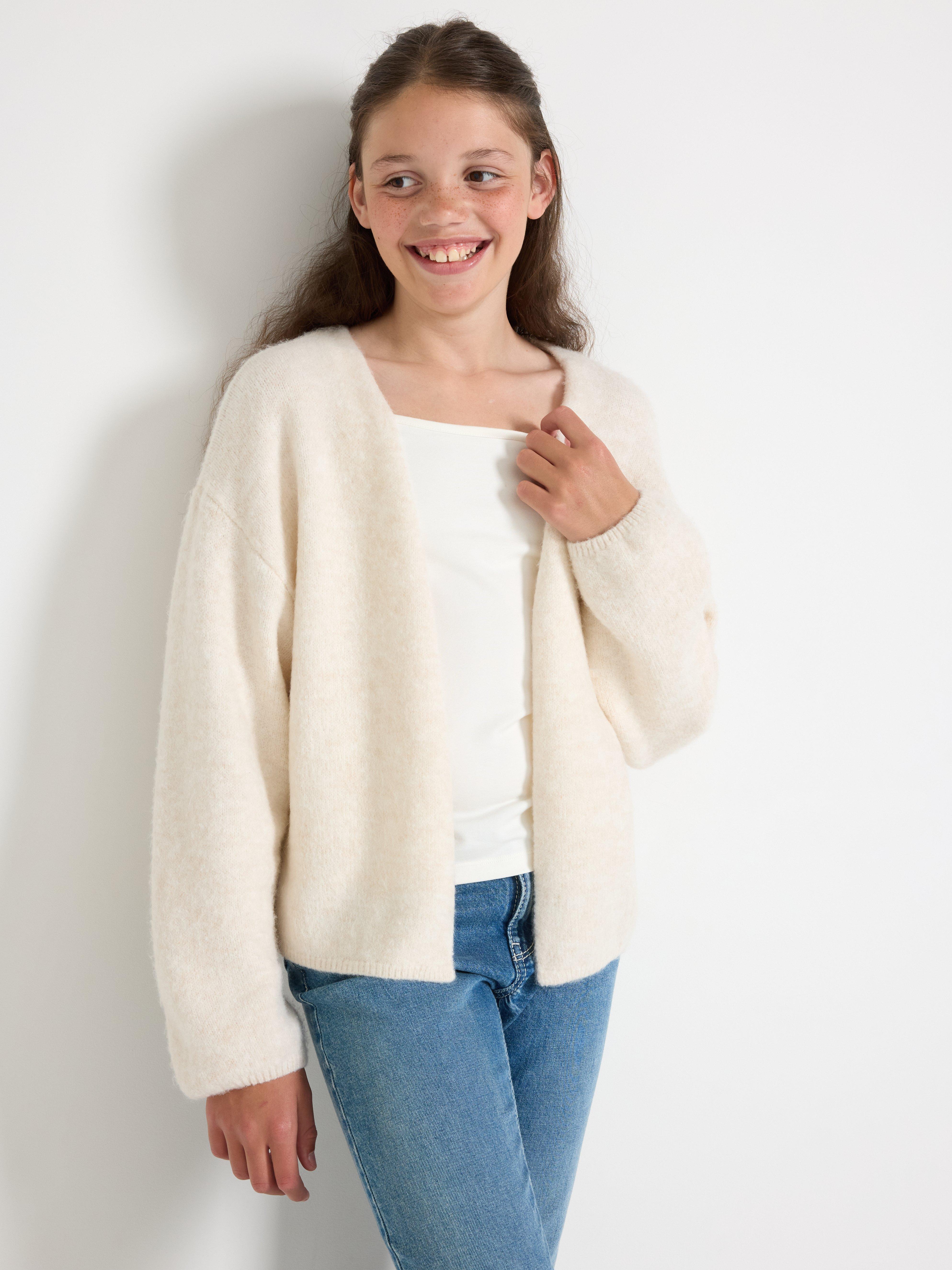 Cardigan - Kids Wear - Beige