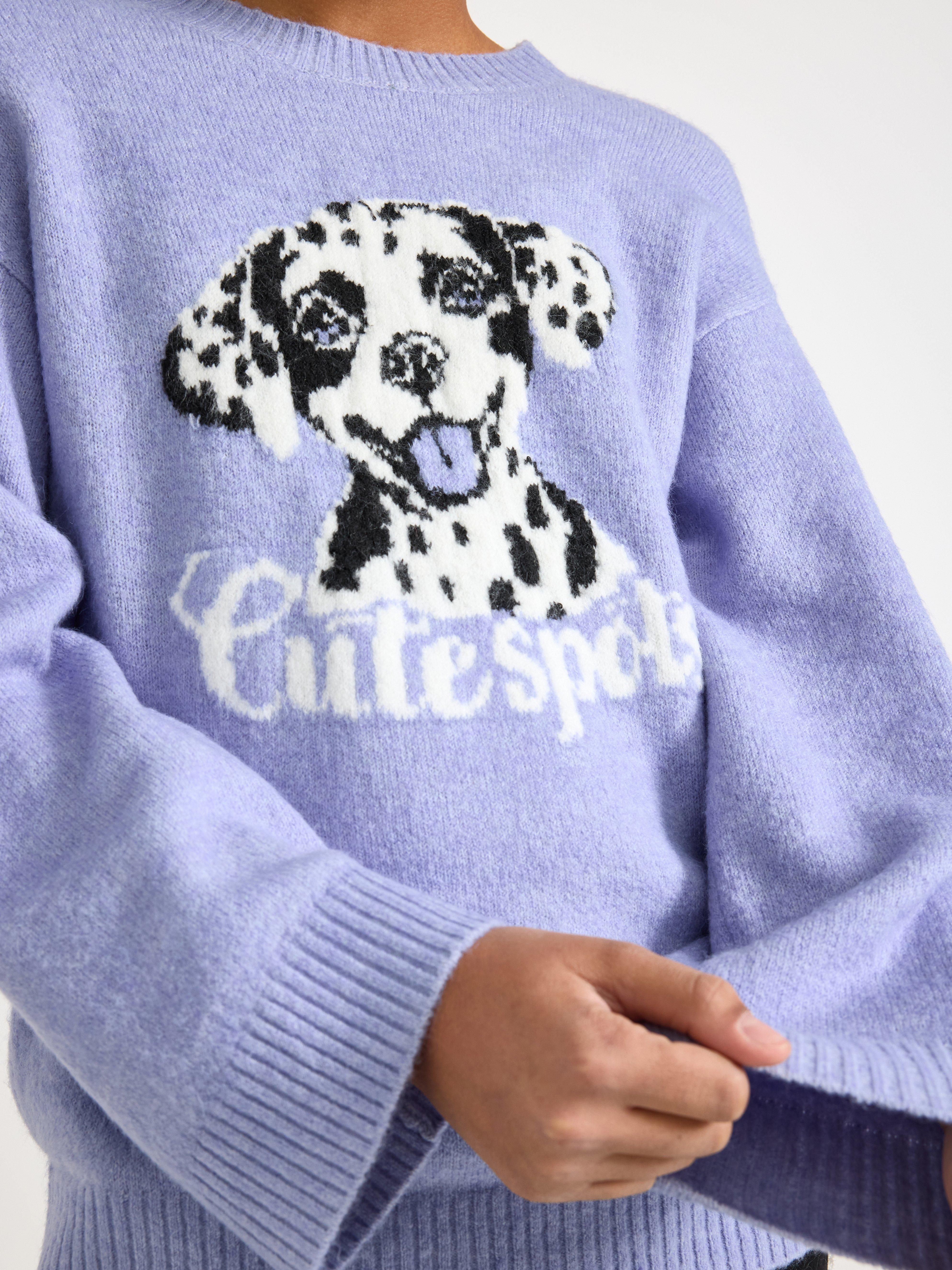 Sweater - Børn - Lilla