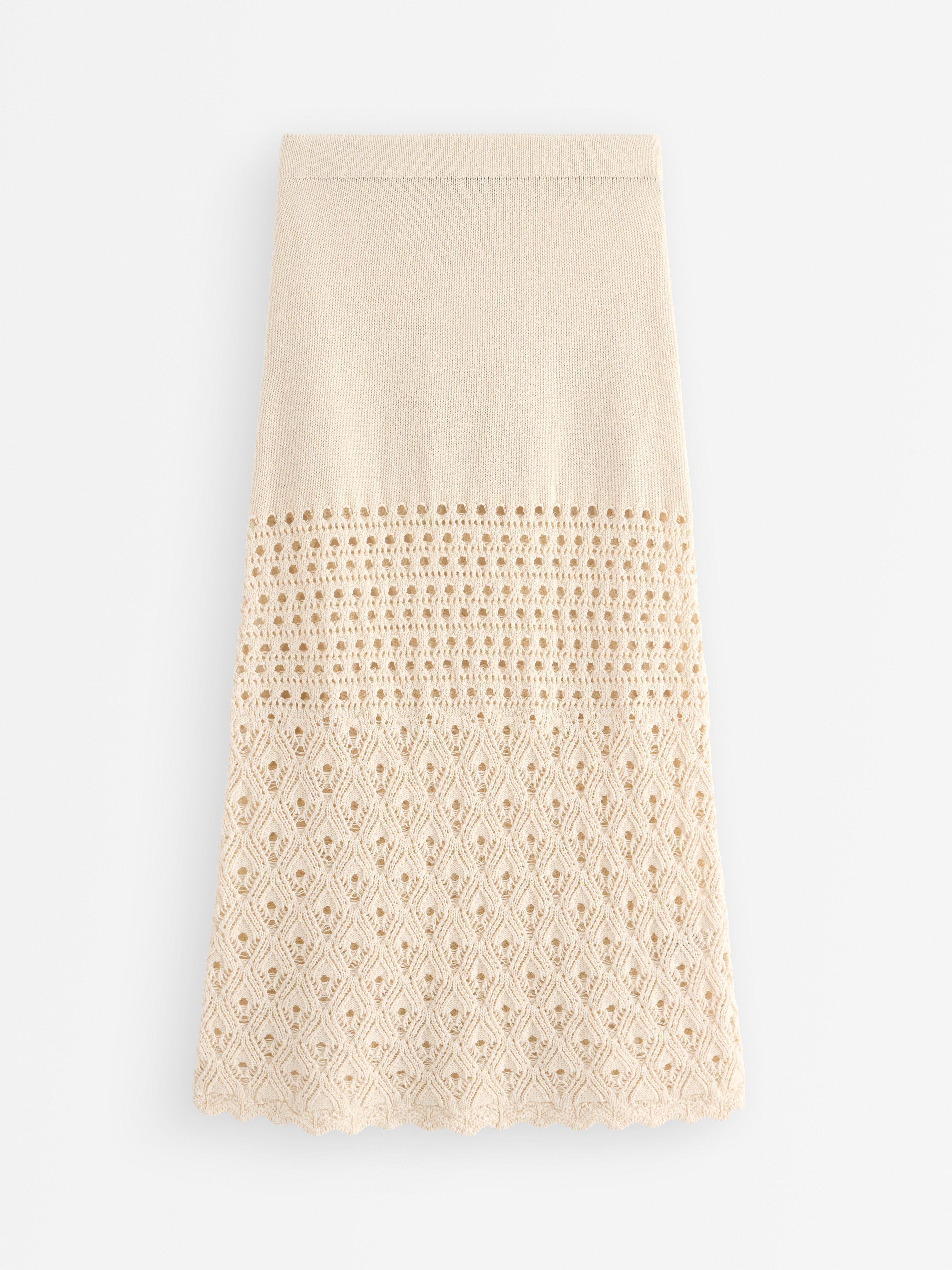 Maxi Skirt - Womens Wear - White