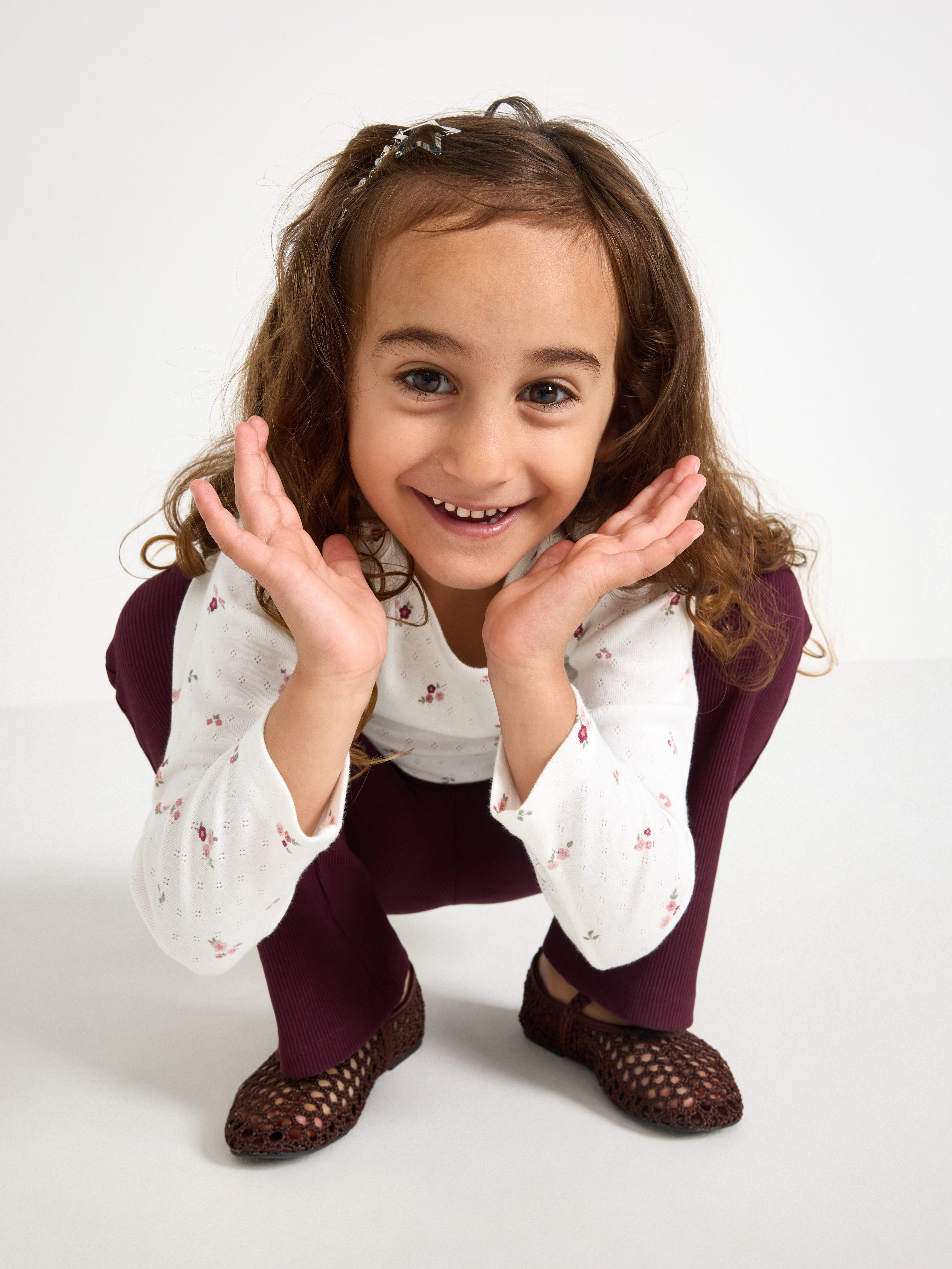 Top - Kids Wear - White