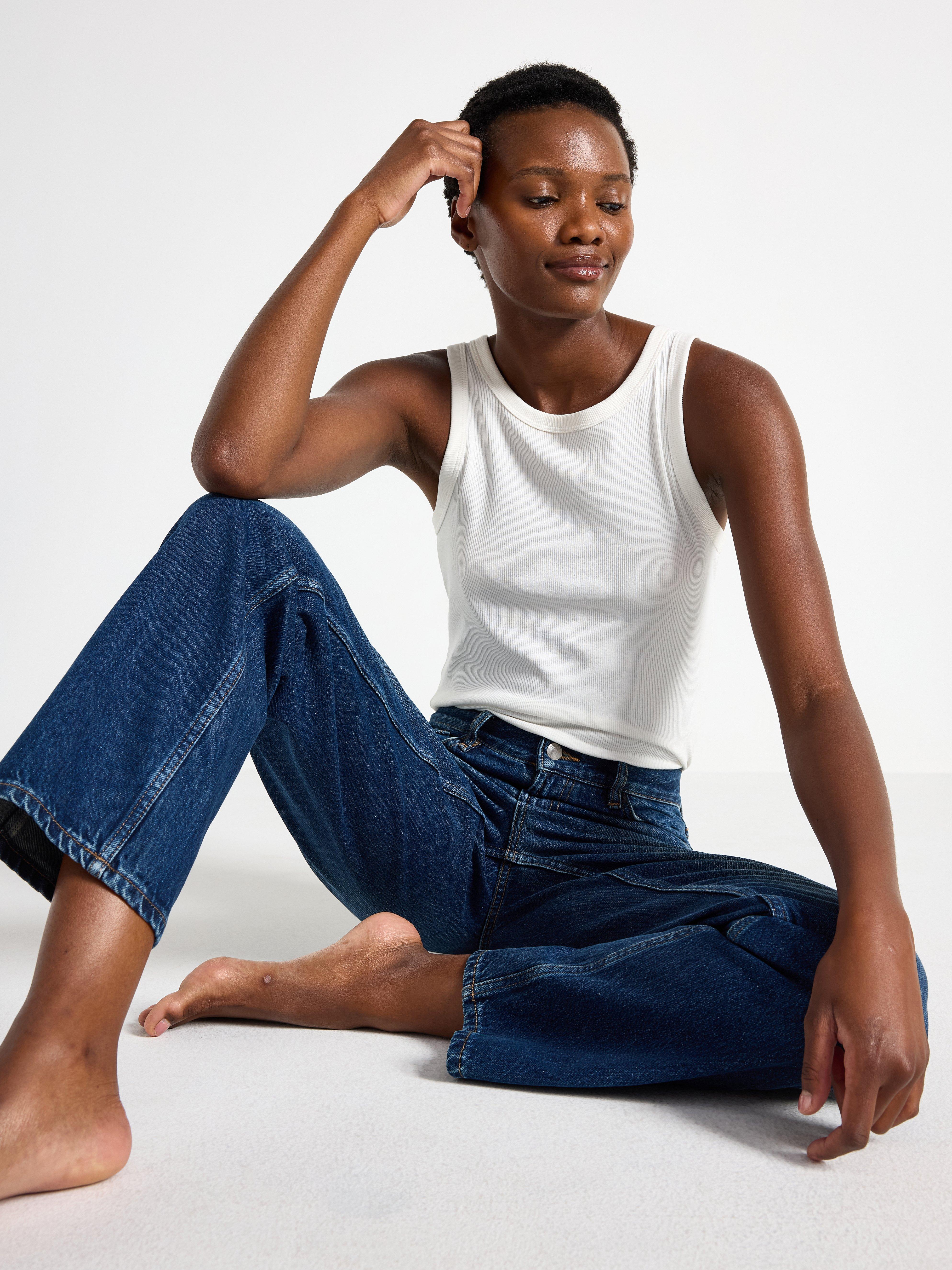 Jeans - Dame - Blank