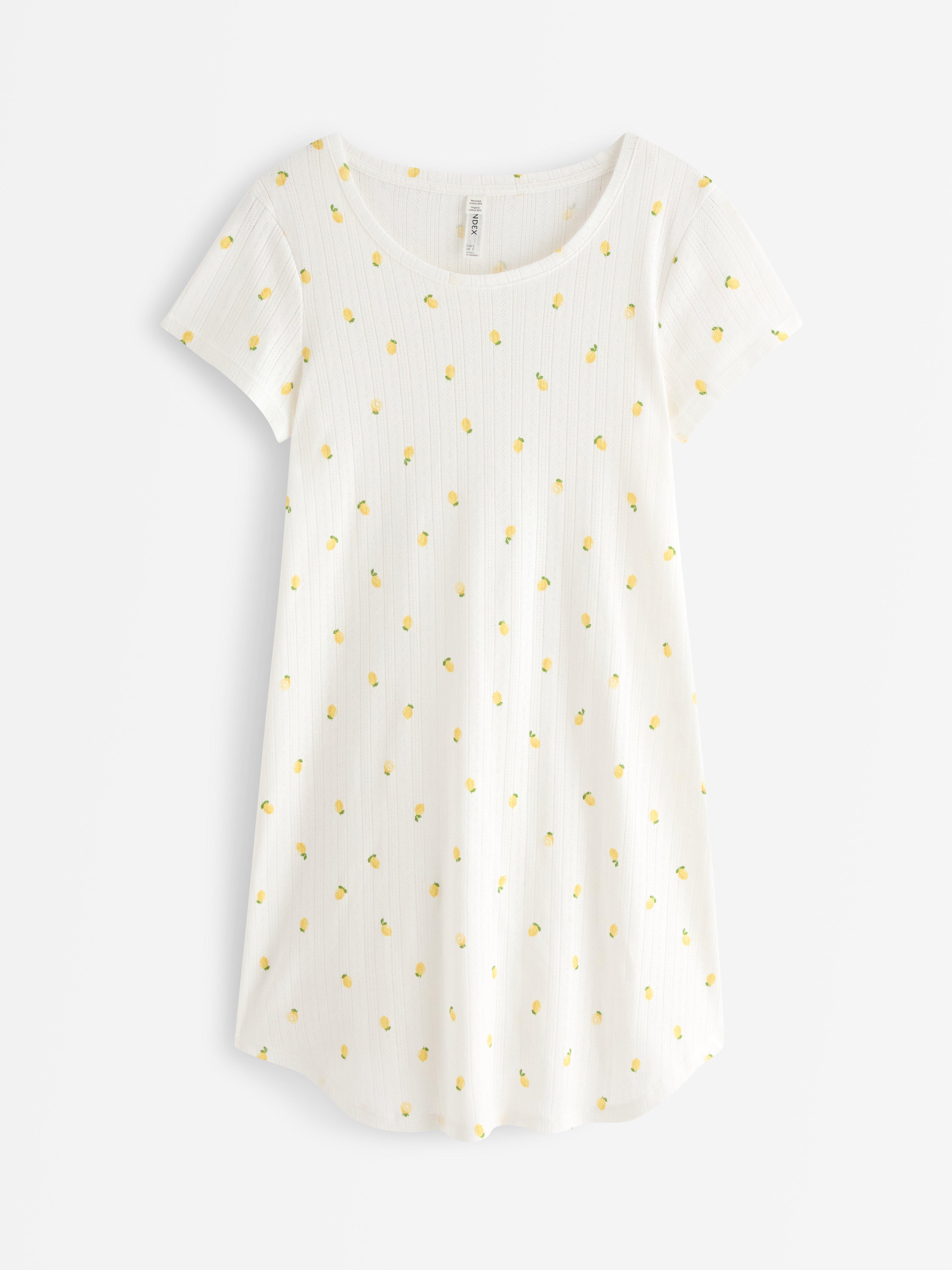Night Dress - Lingerie - Yellow