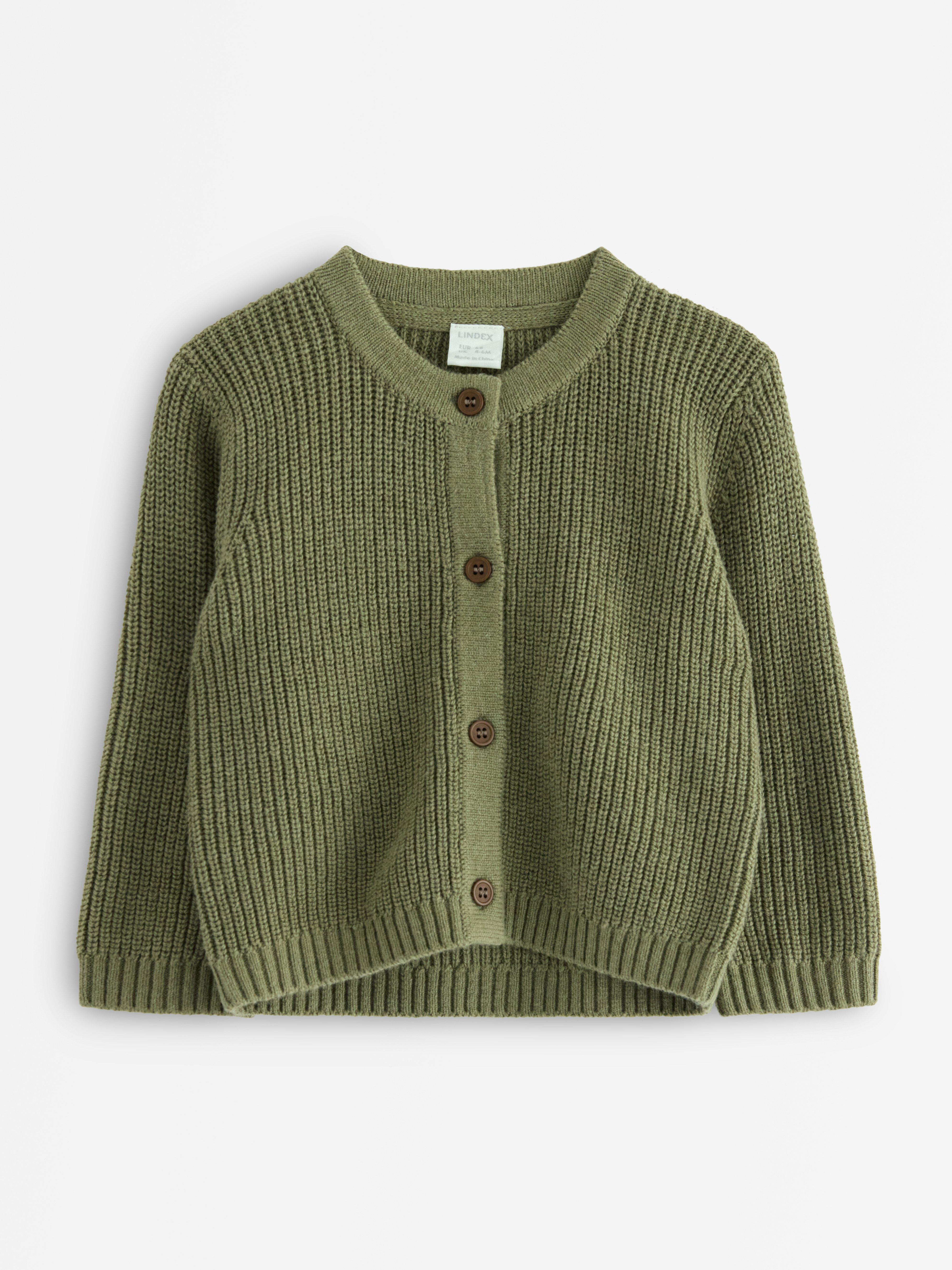 Cardigan - Kids Wear - Khaki