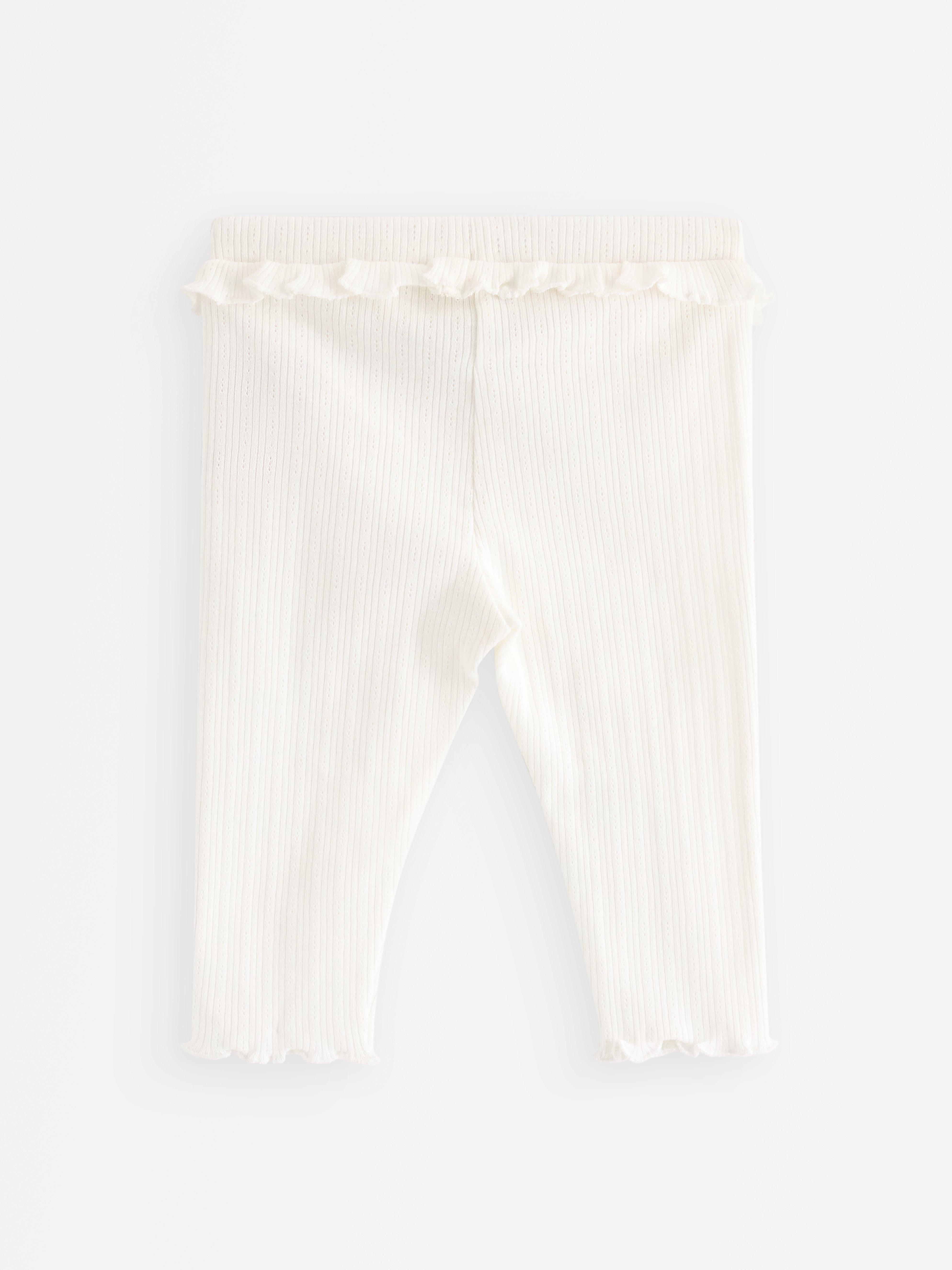 Leggings - Børn - Hvid