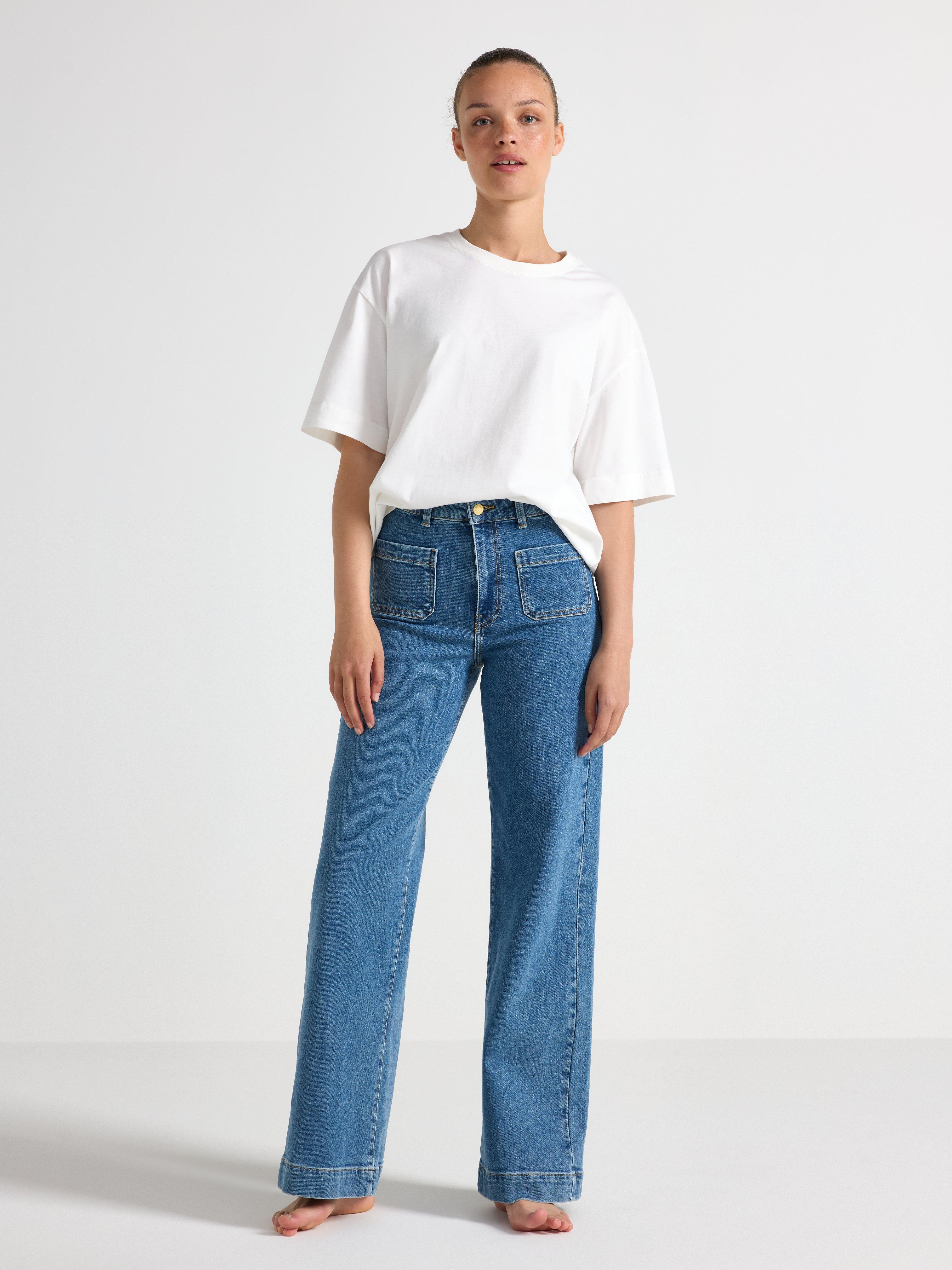 Jeans - Dame - Blank