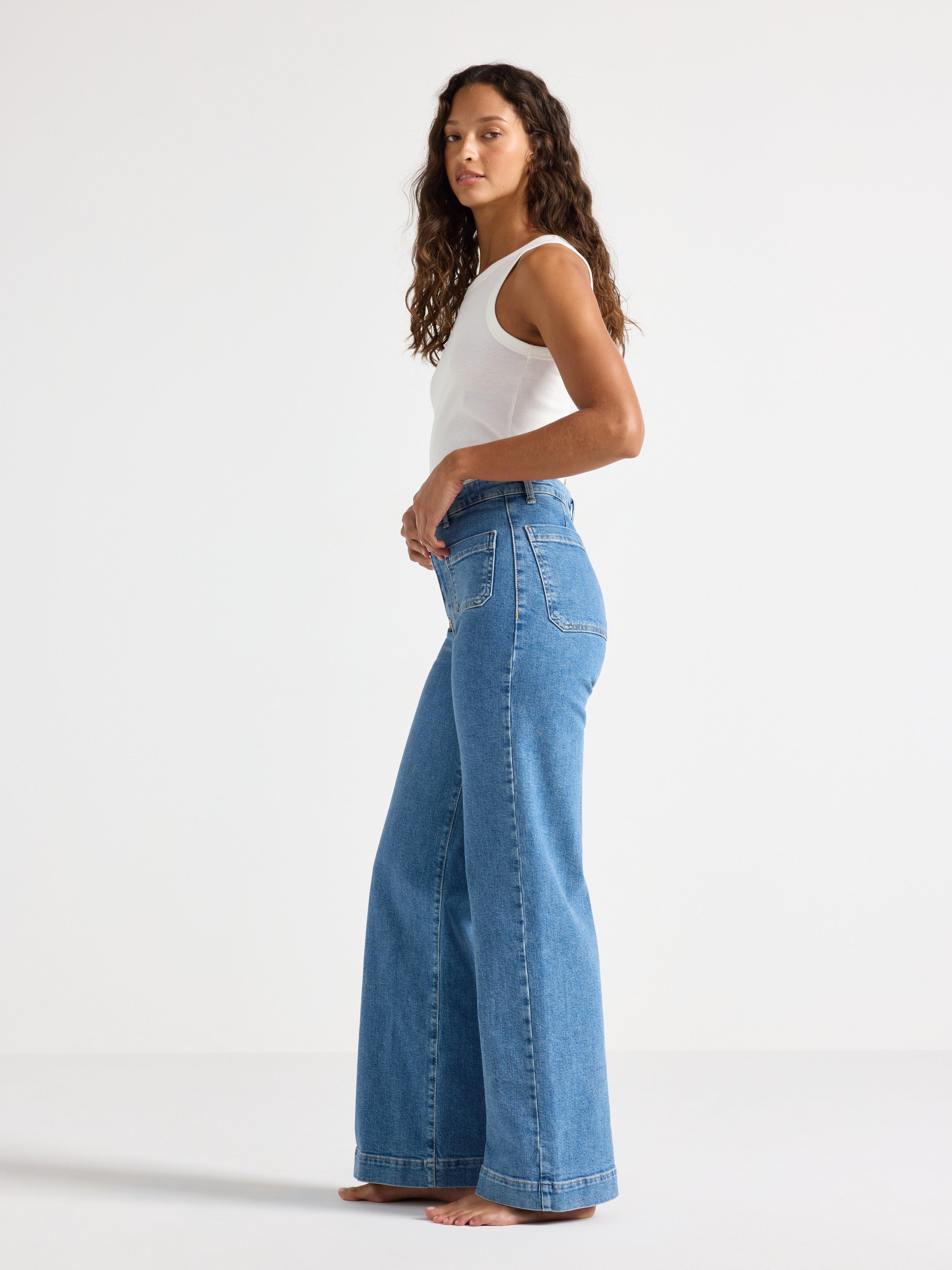 Jeans - Dam - Blank