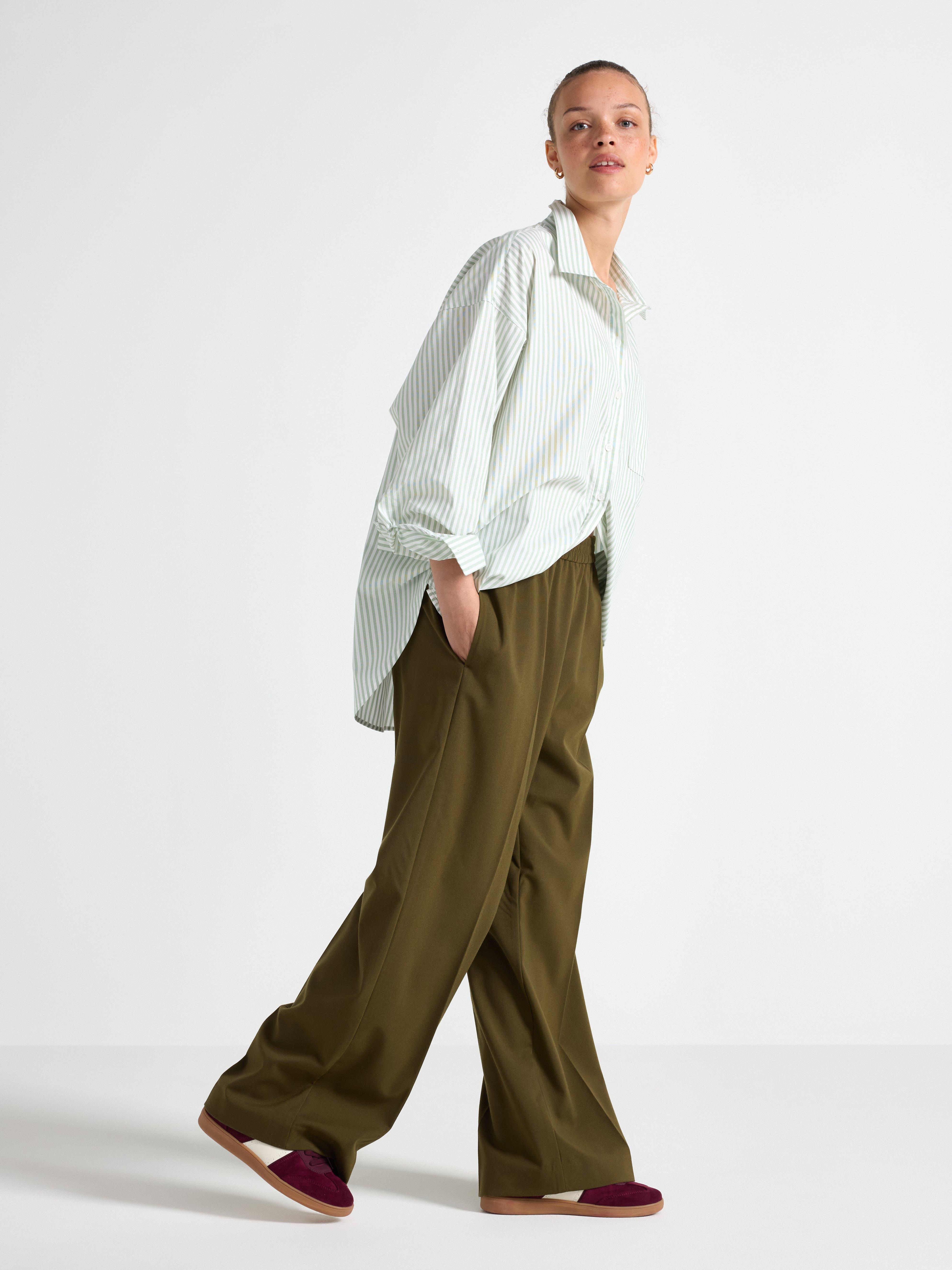 Trousers - Womens Wear - Green