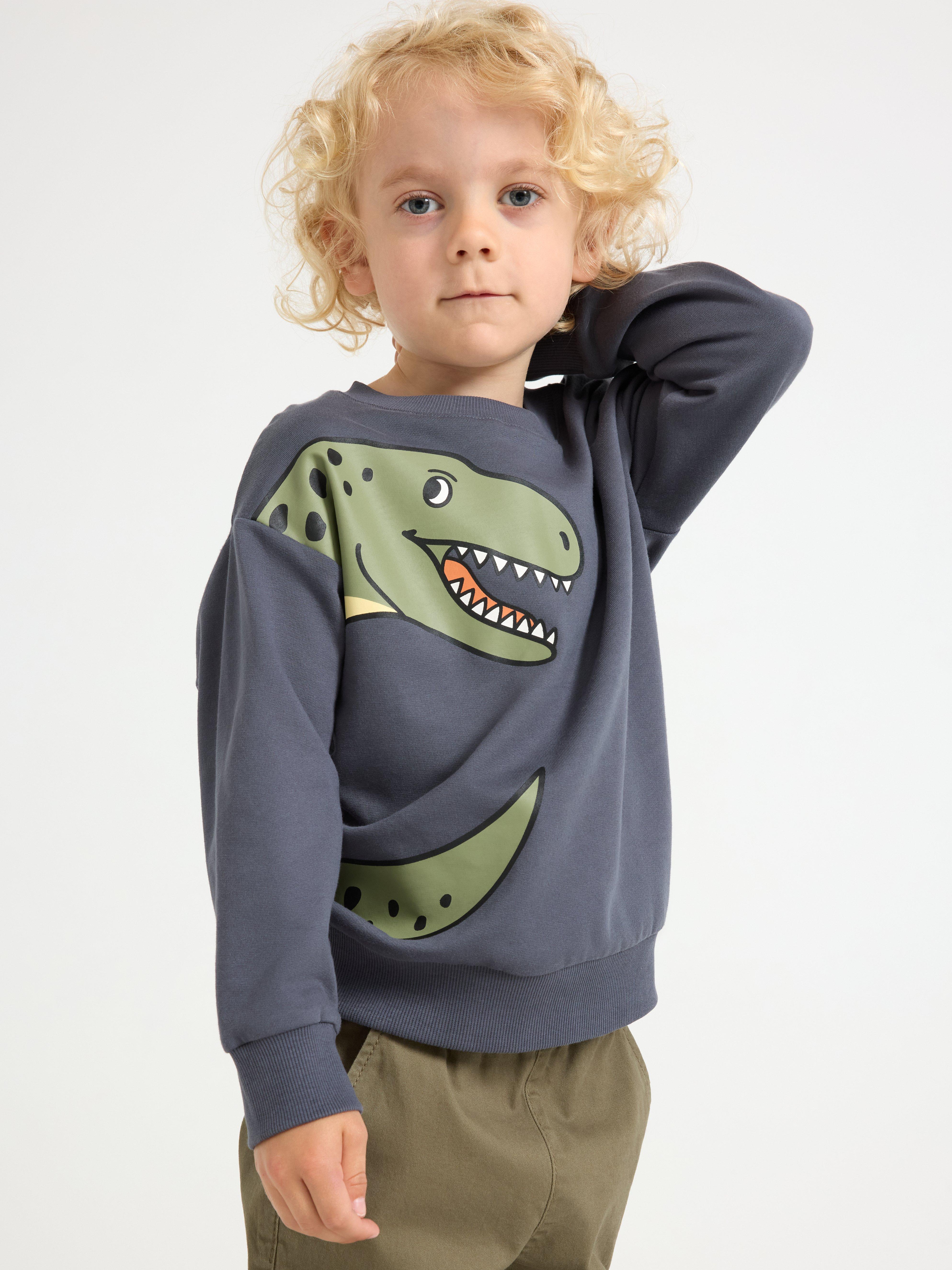 Sweatshirt - Børn - Grå