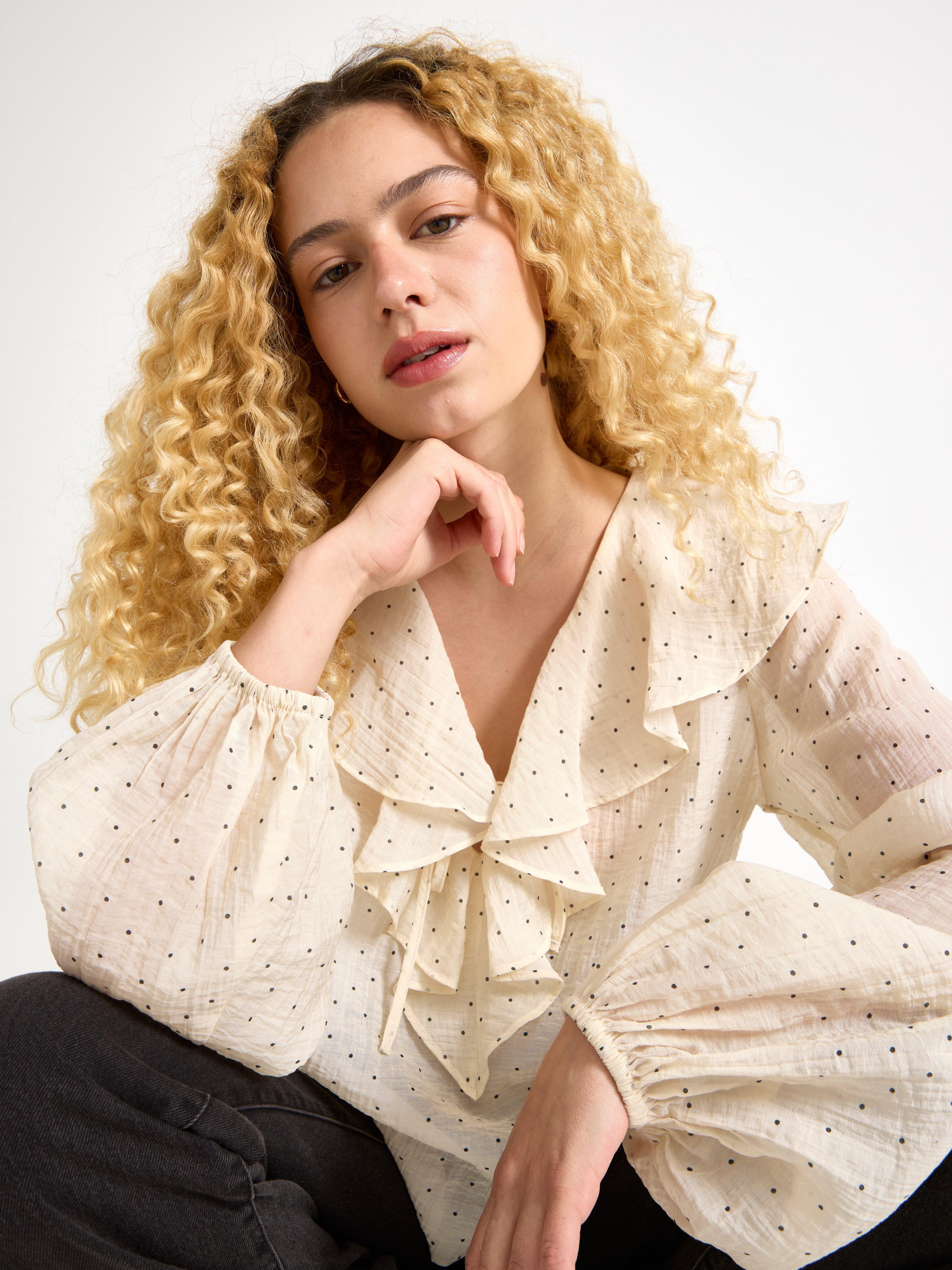 Pusero - Naiset - Beige