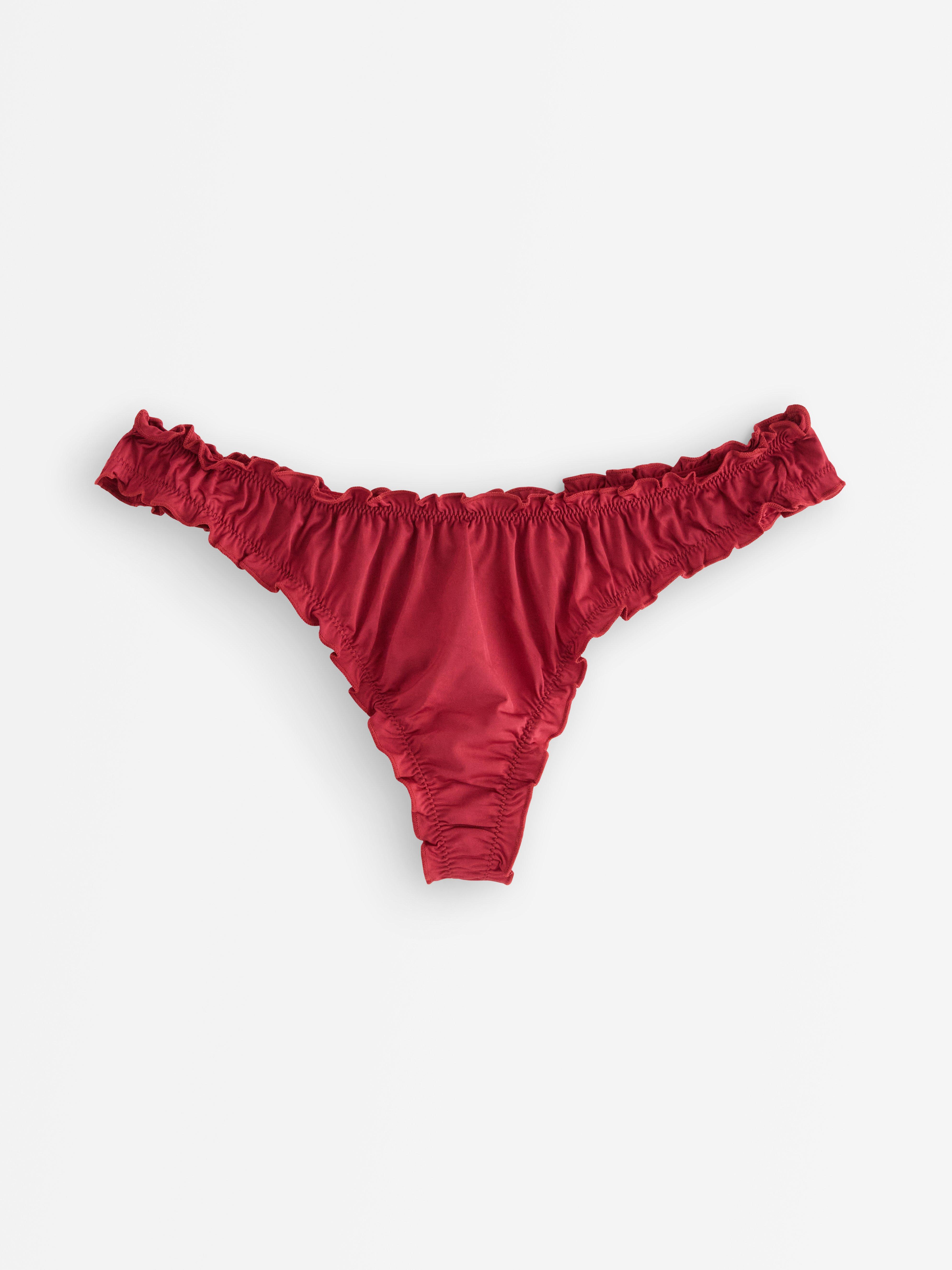 Thong Low - Lingerie - Red