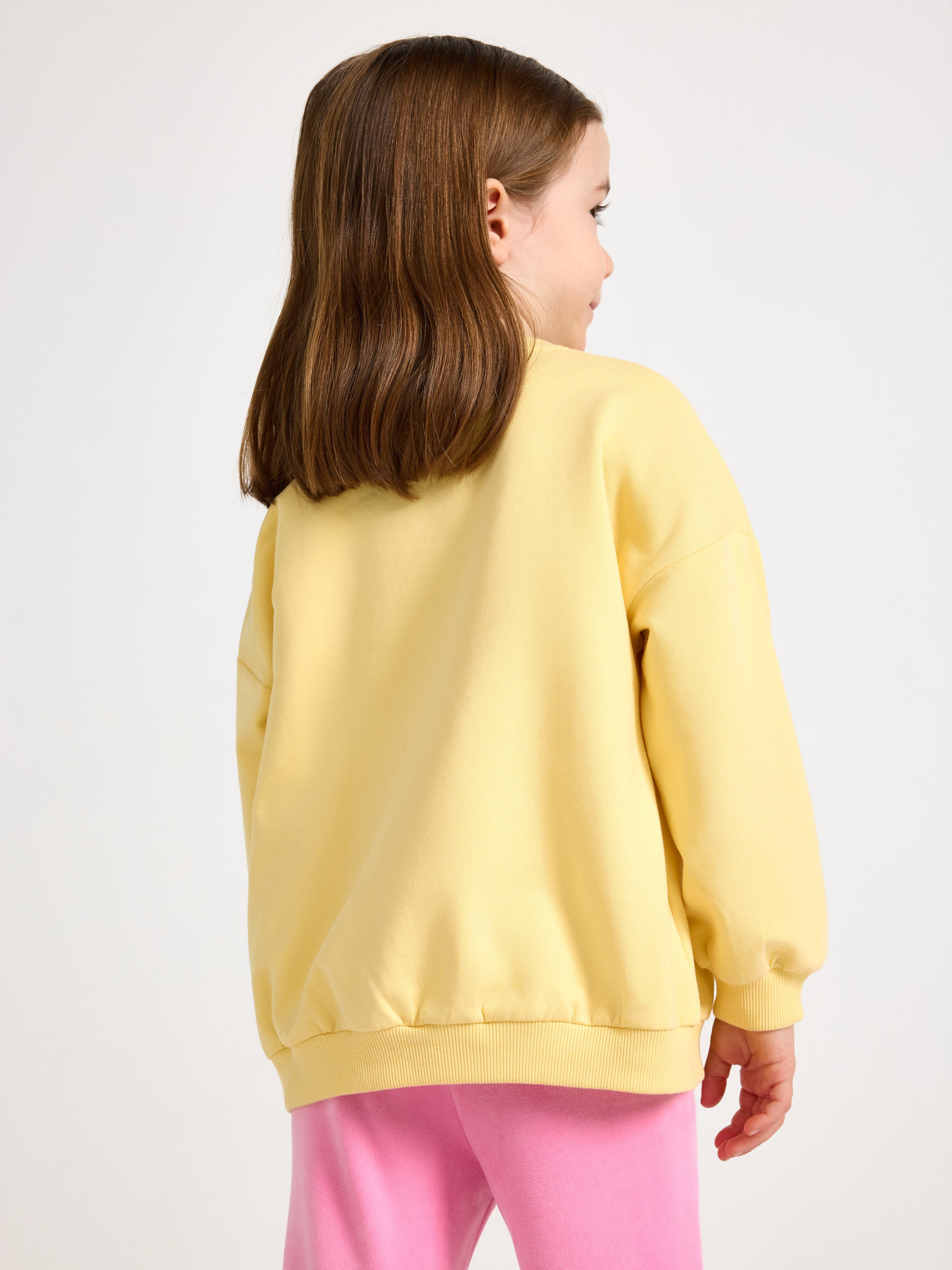 Sweater - Børn - Gul