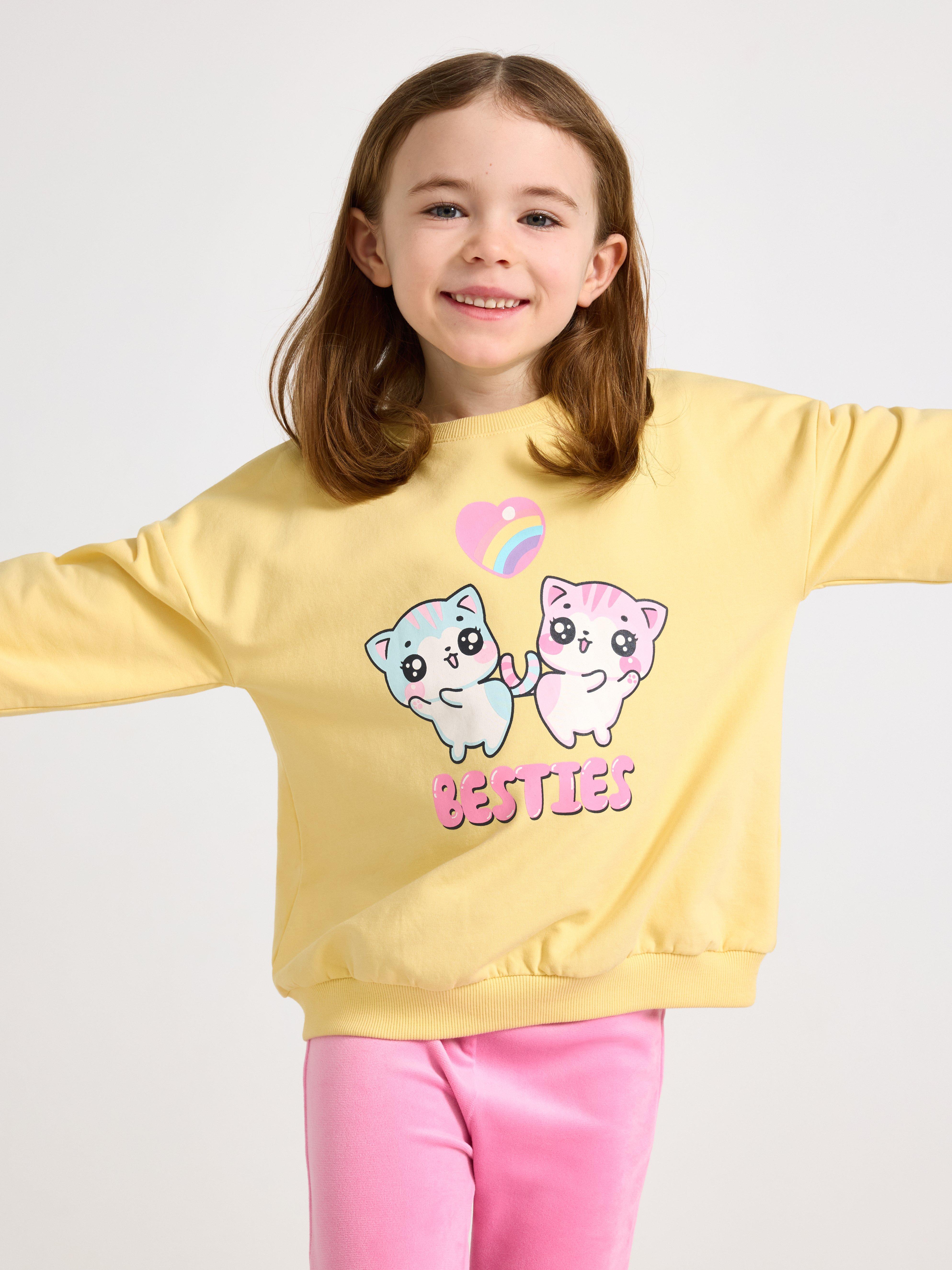 Sweater - Børn - Gul