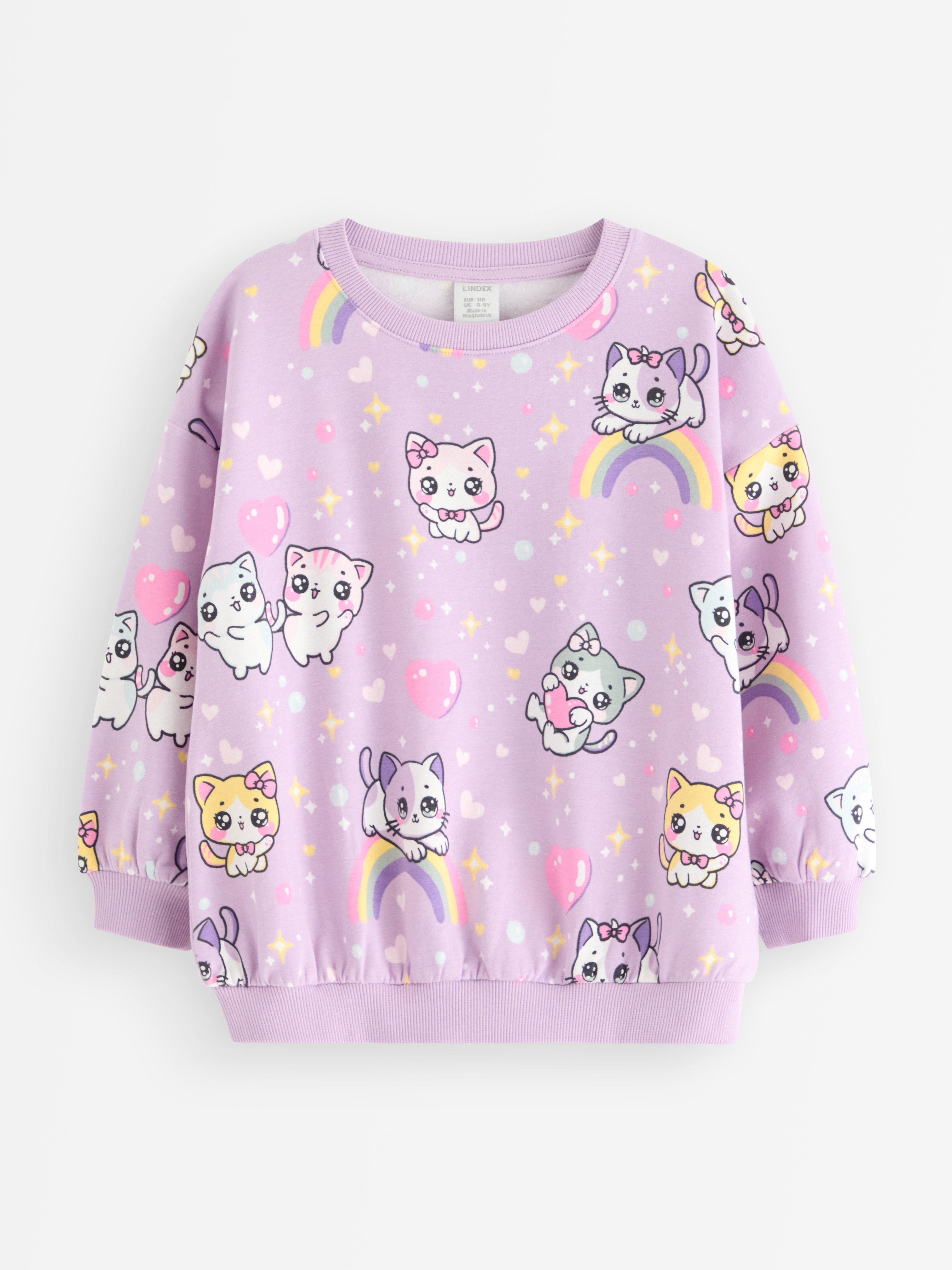 Sweatshirt - Kids Wear - Lilac