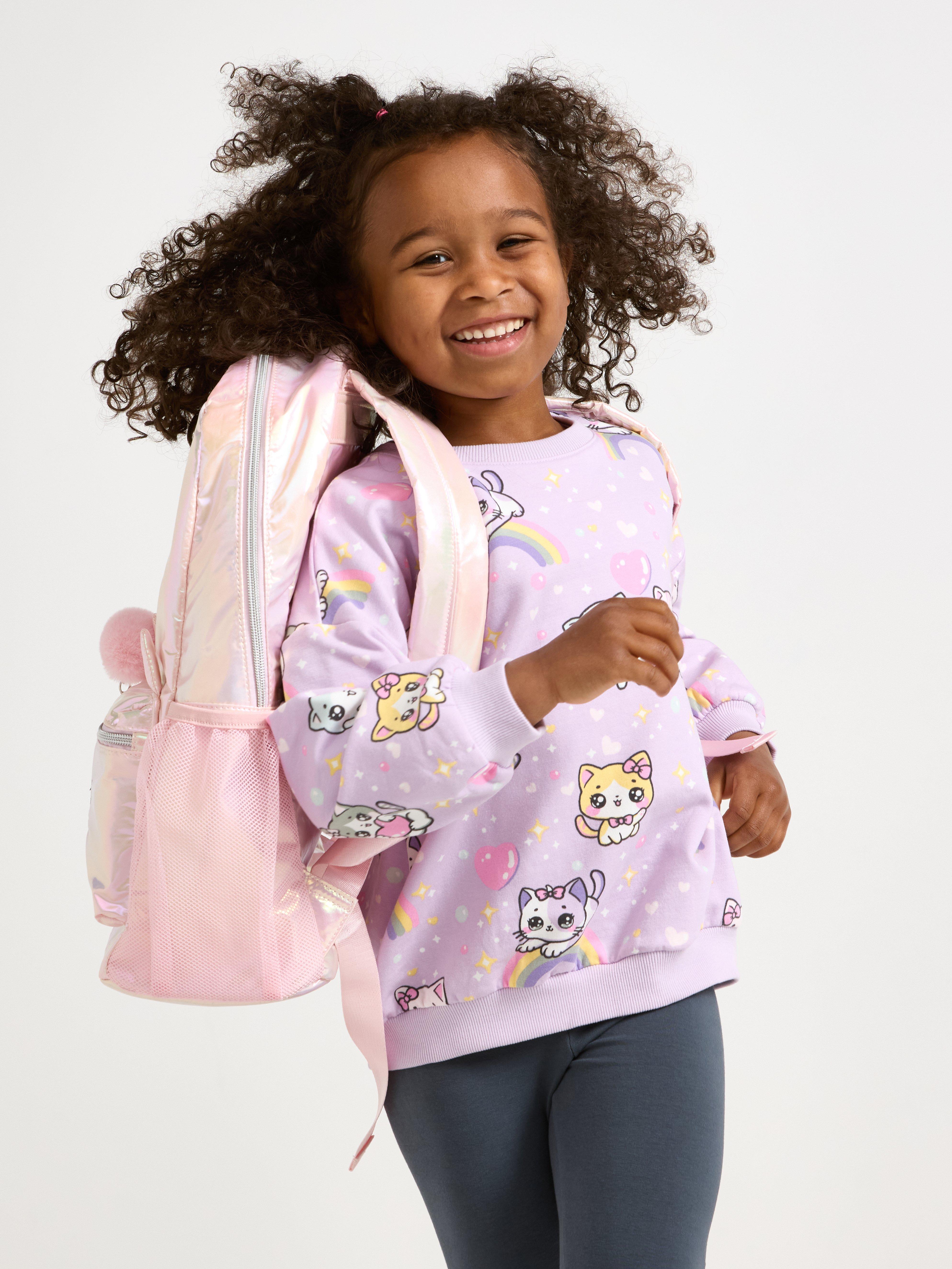 Sweatshirt - Barn - Lila