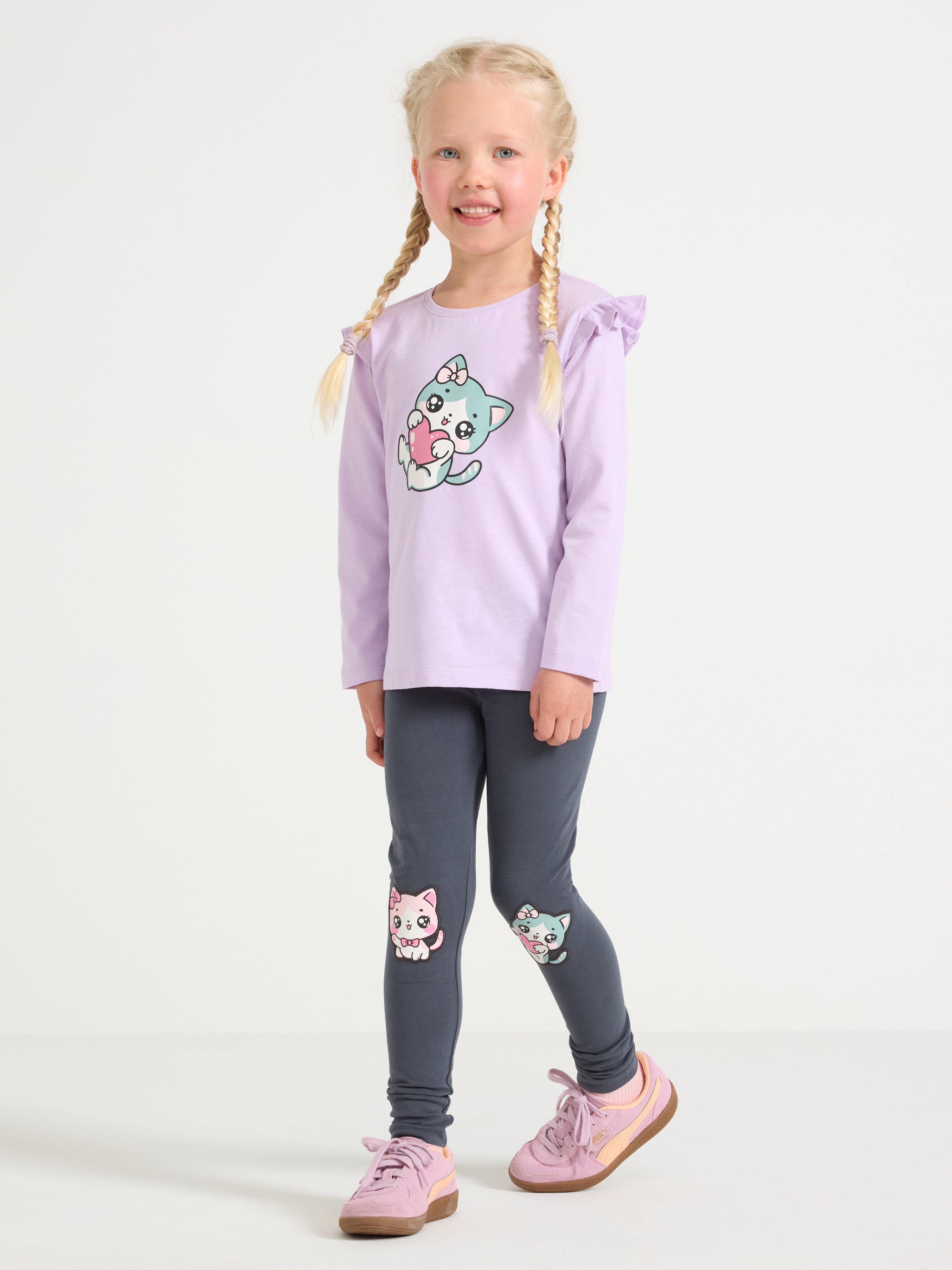 Leggingsit - Lapset - Harmaa