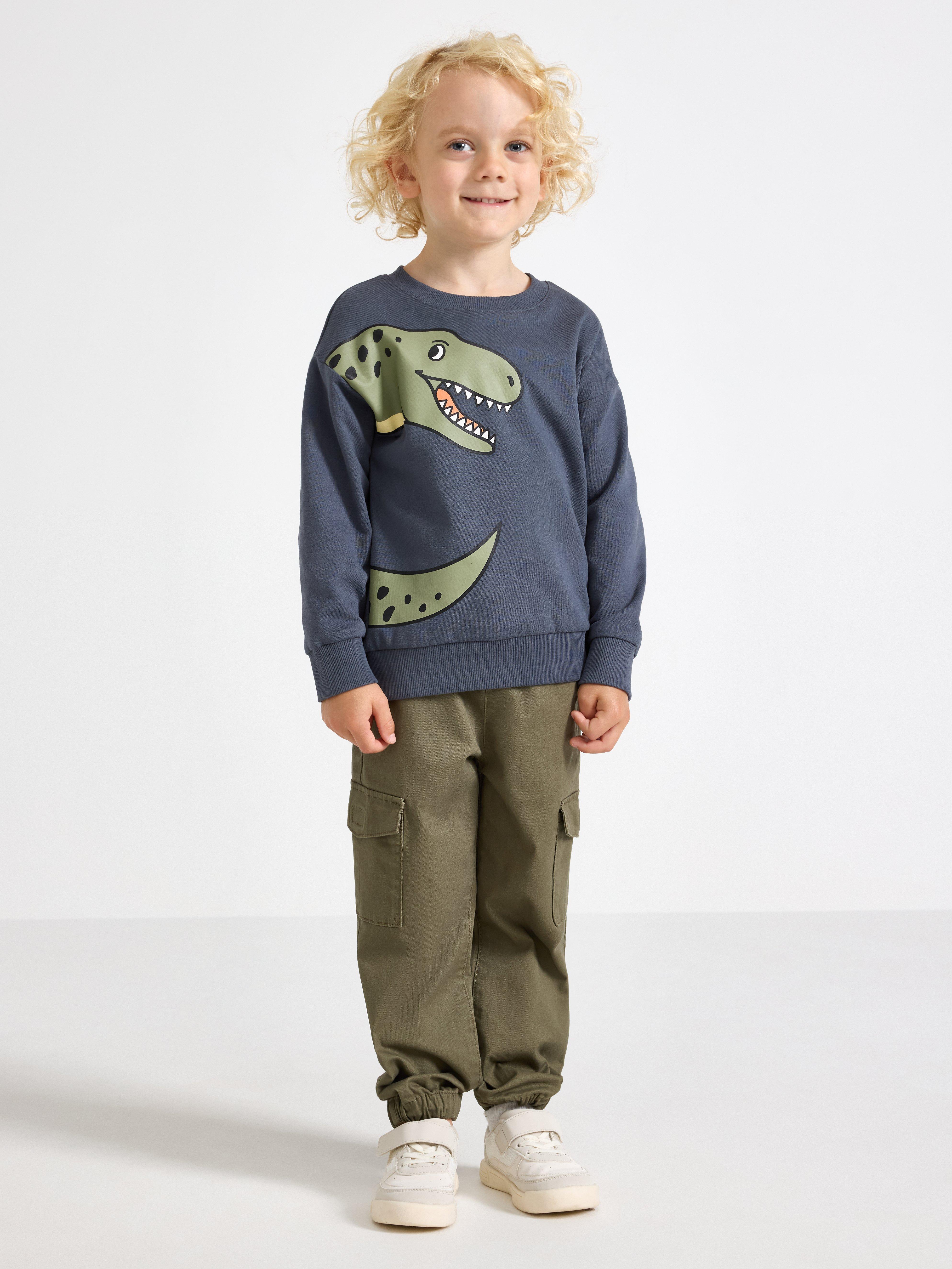 Cargo Trousers - Kids Wear - Green