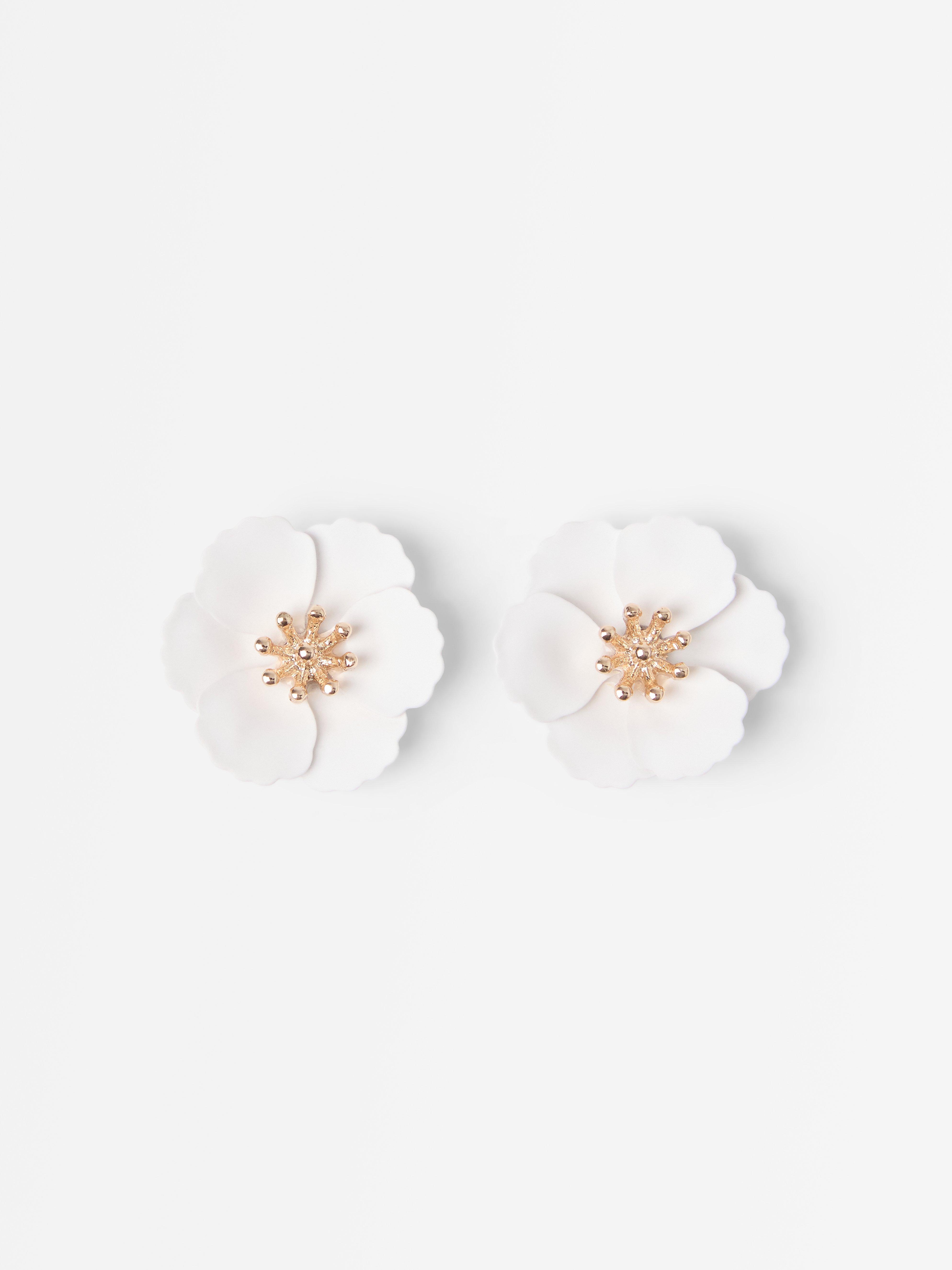 Earrings - Womens Wear - White