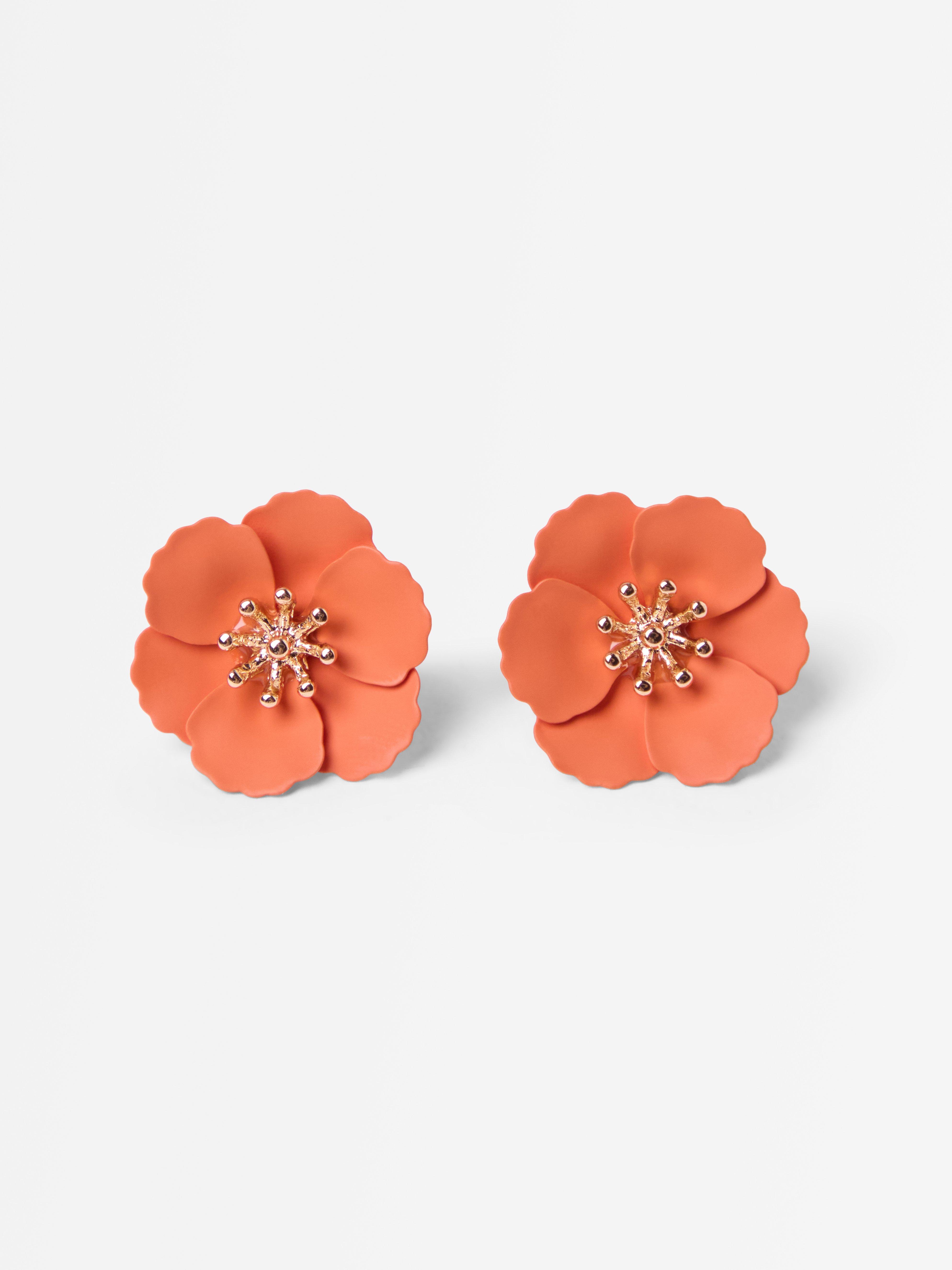Earrings - Womens Wear - Orange