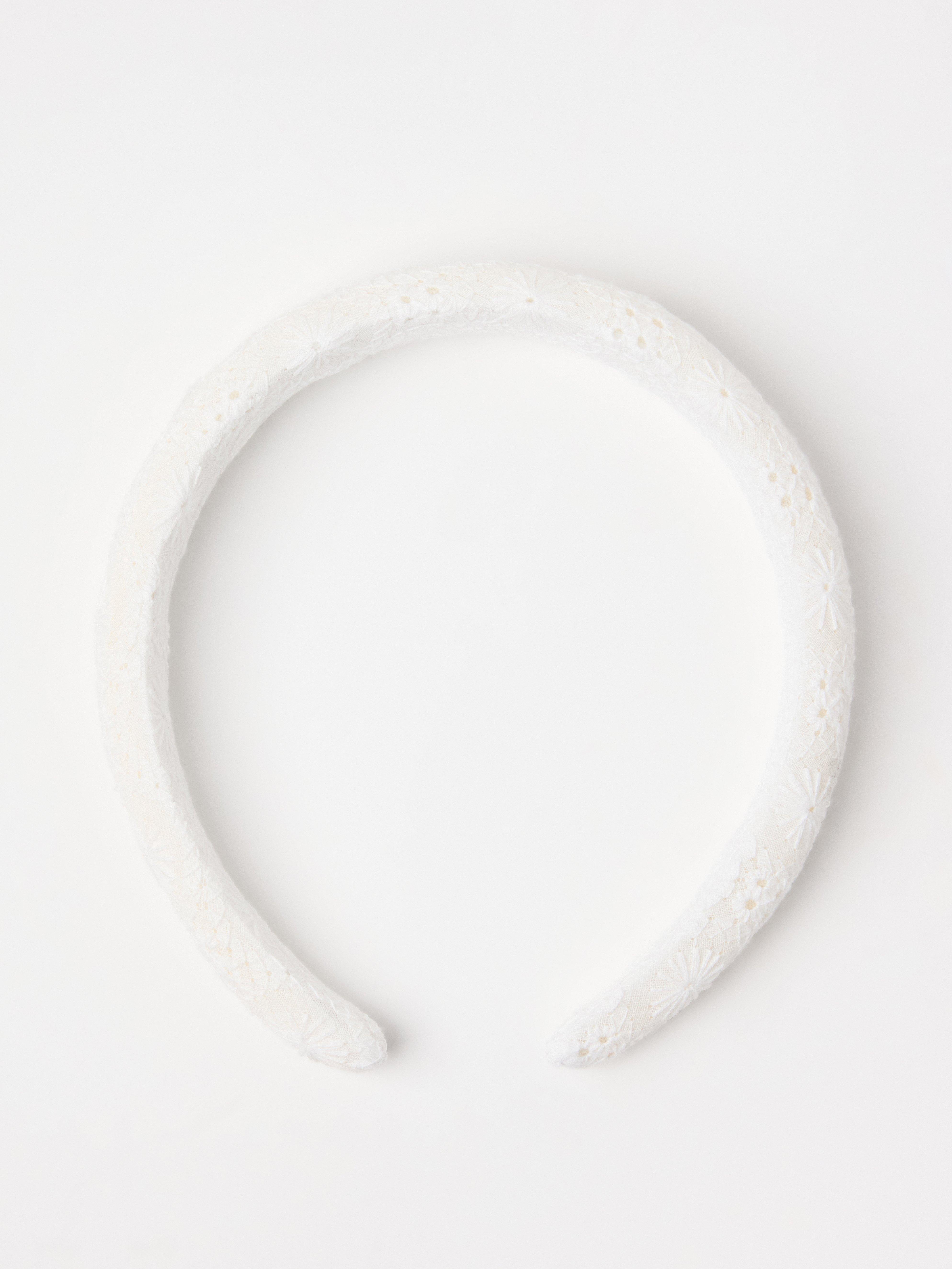 Diadem - Barn - Vit