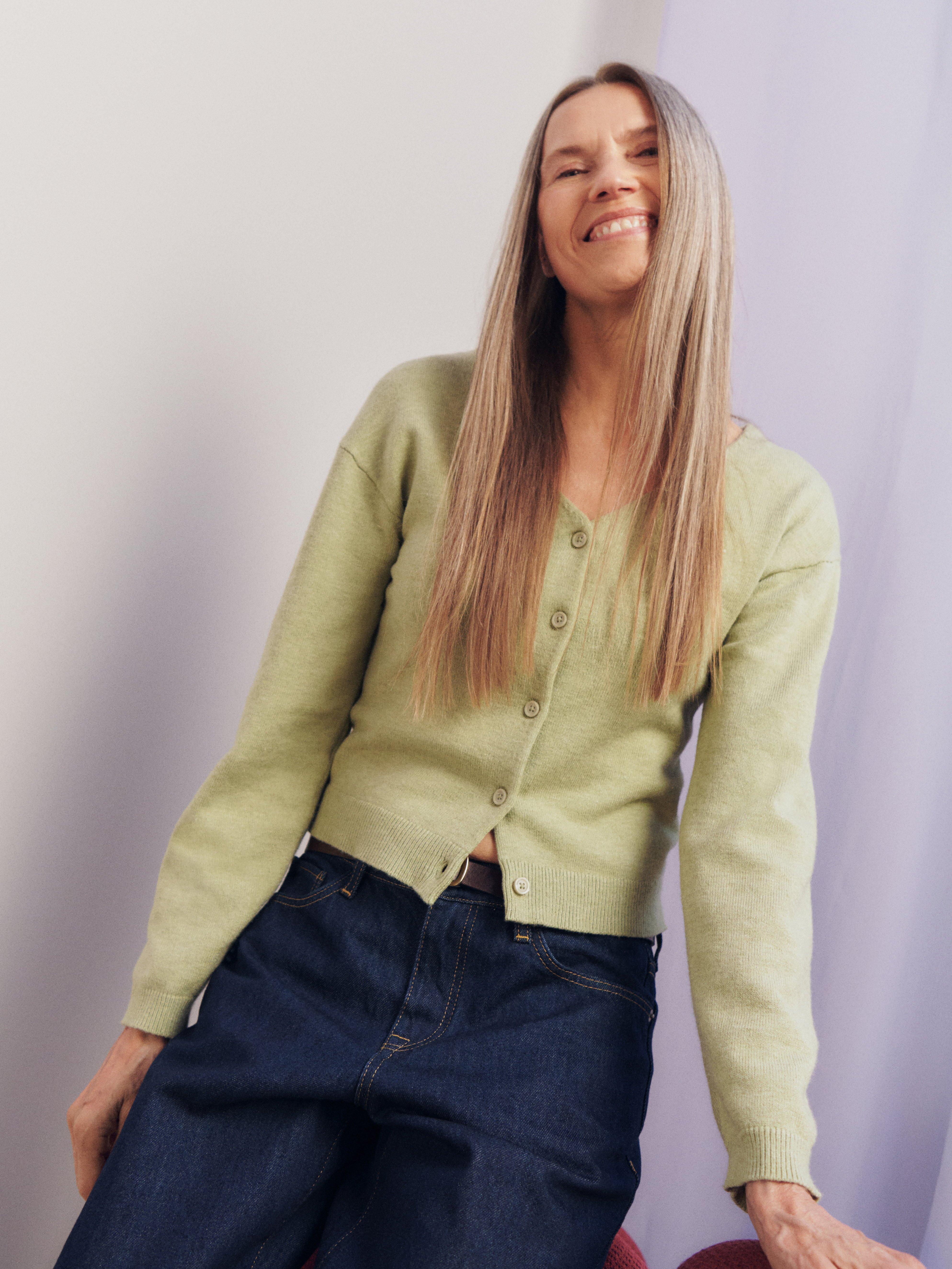 Cardigan - Womens Wear - Green