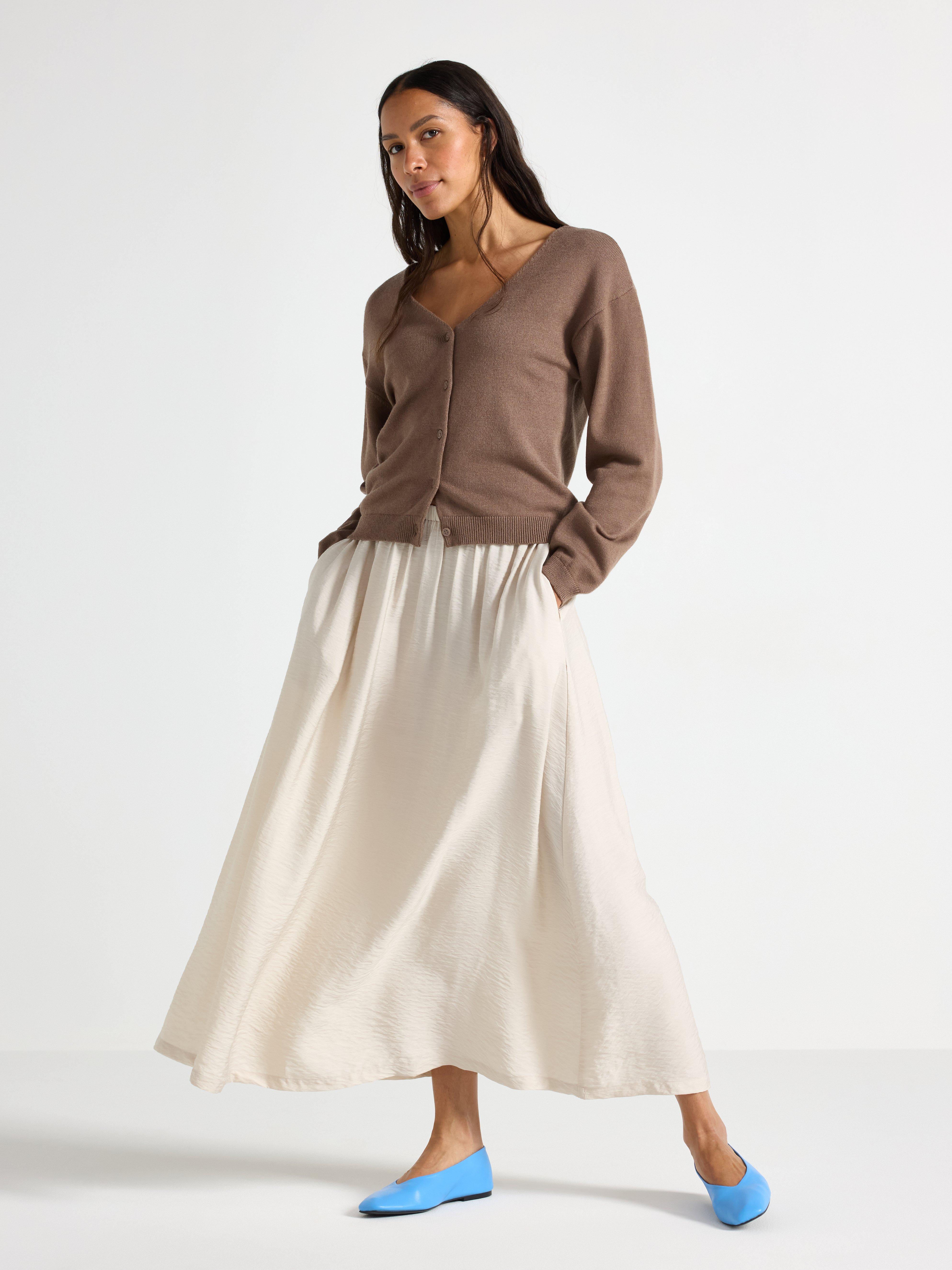 Cardigan - Dam - Brun