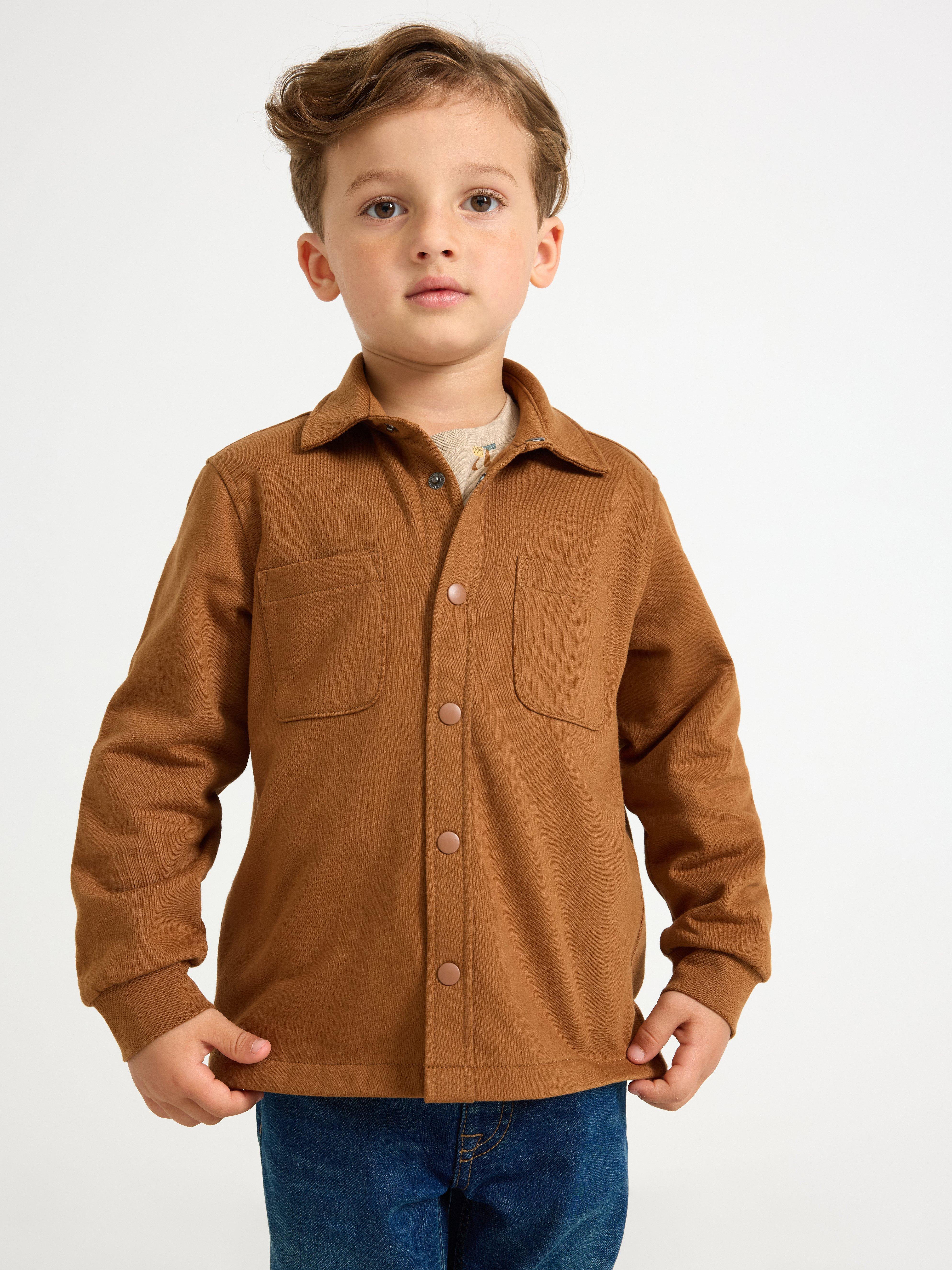 Shirt - Kids Wear - Brown