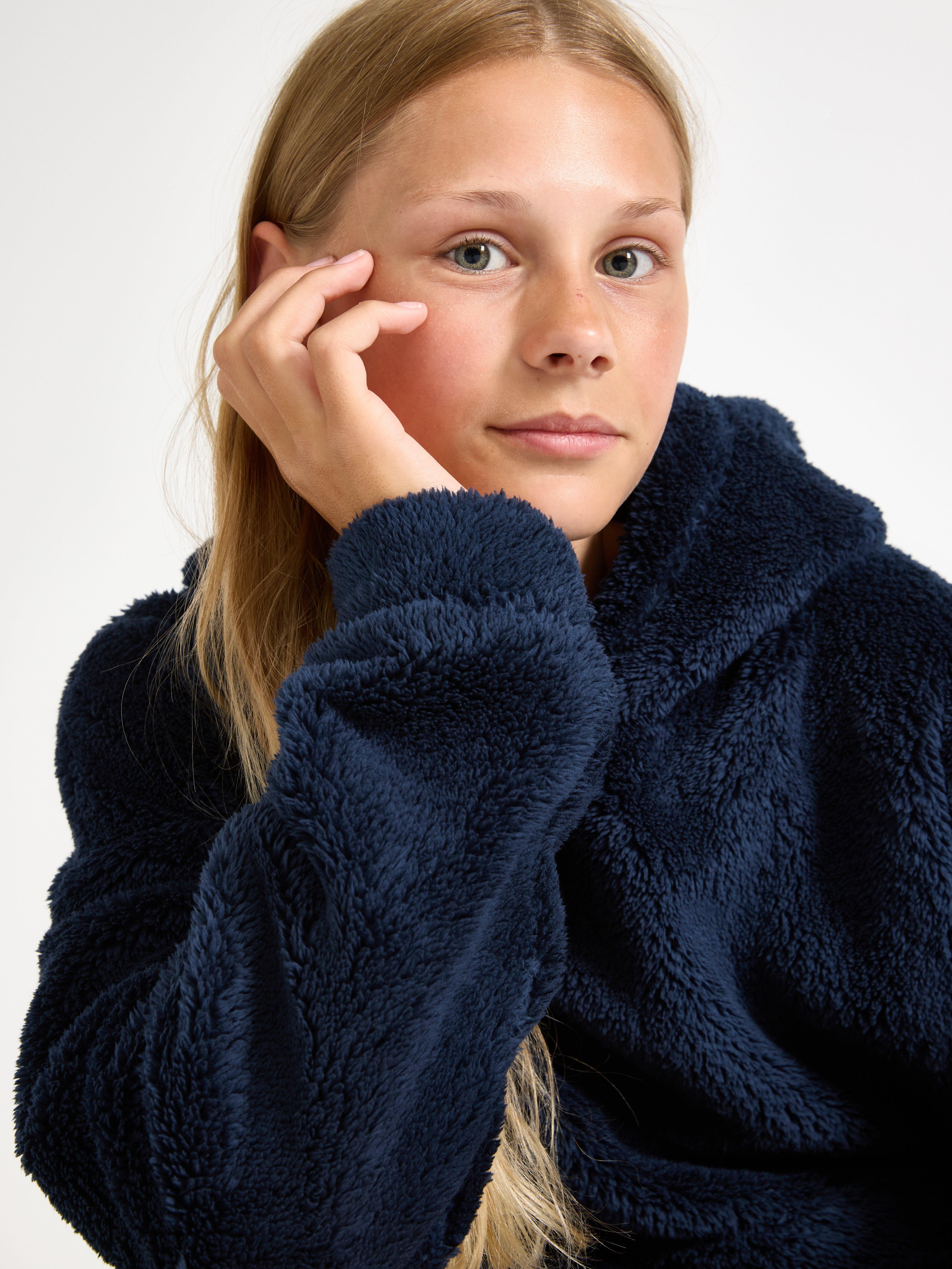 Hooded Sweatshirt - Kids Wear - Blue
