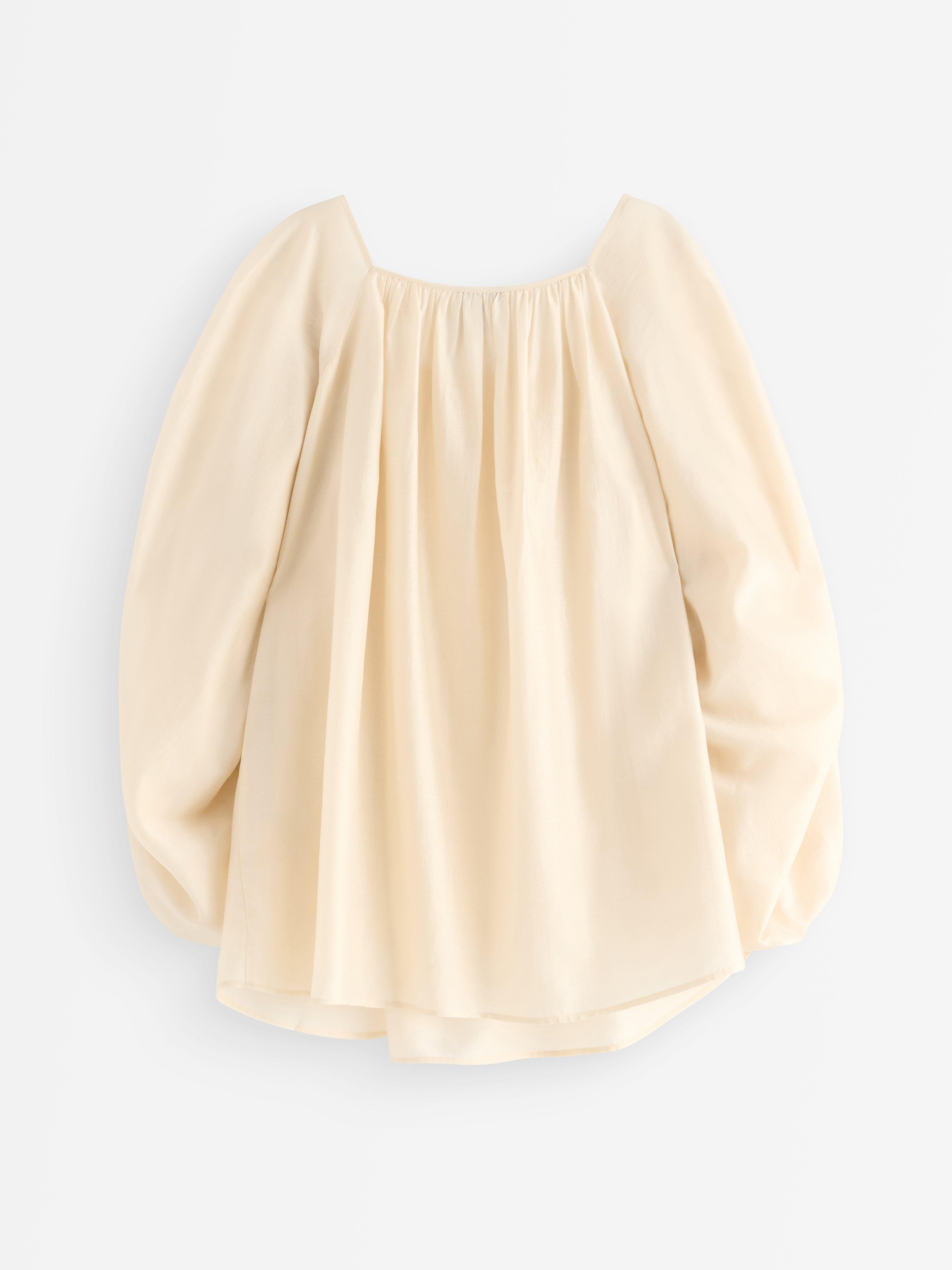 Bluse - Dame - Hvid