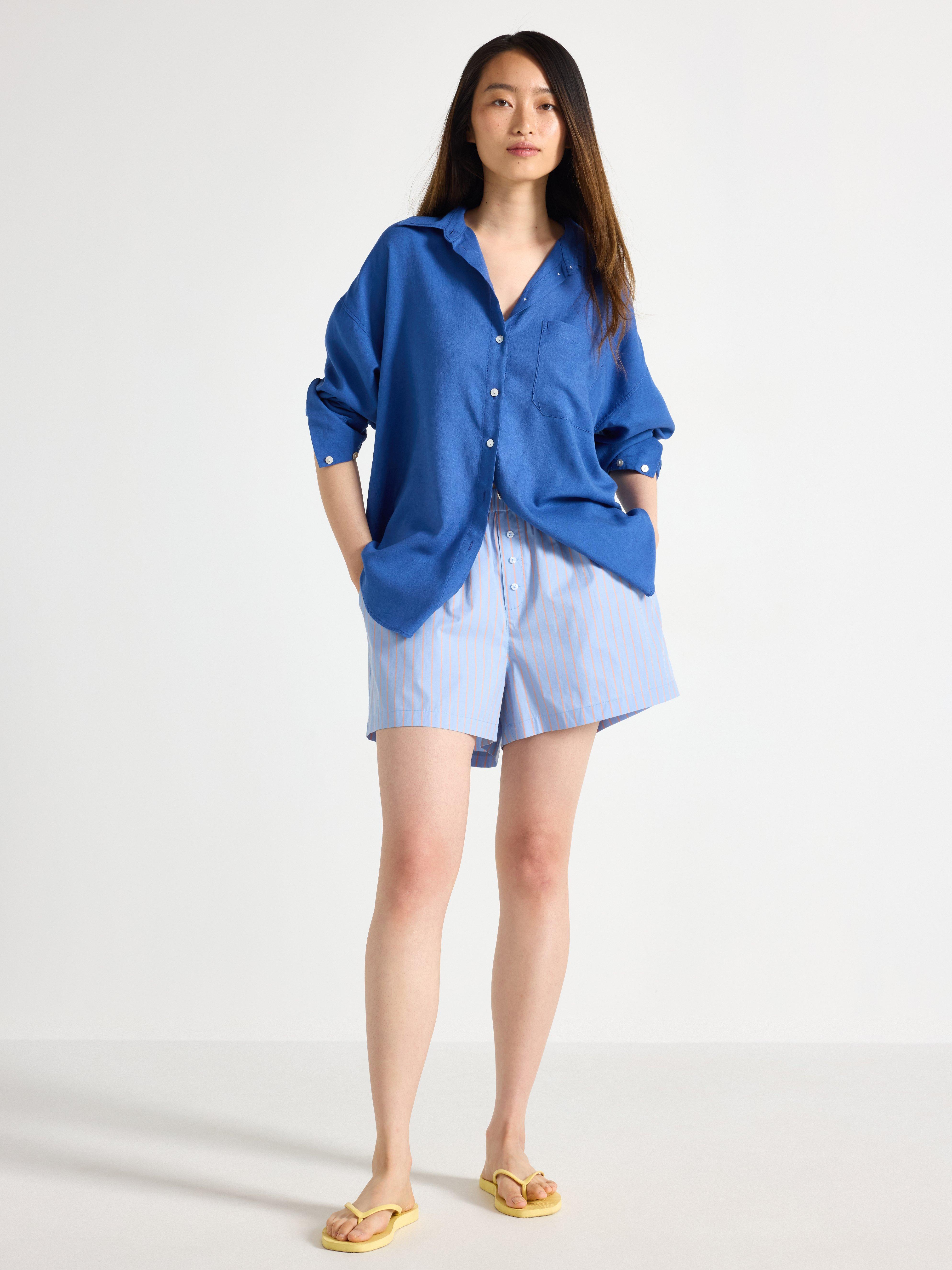 Shorts - Womens Wear - Blue
