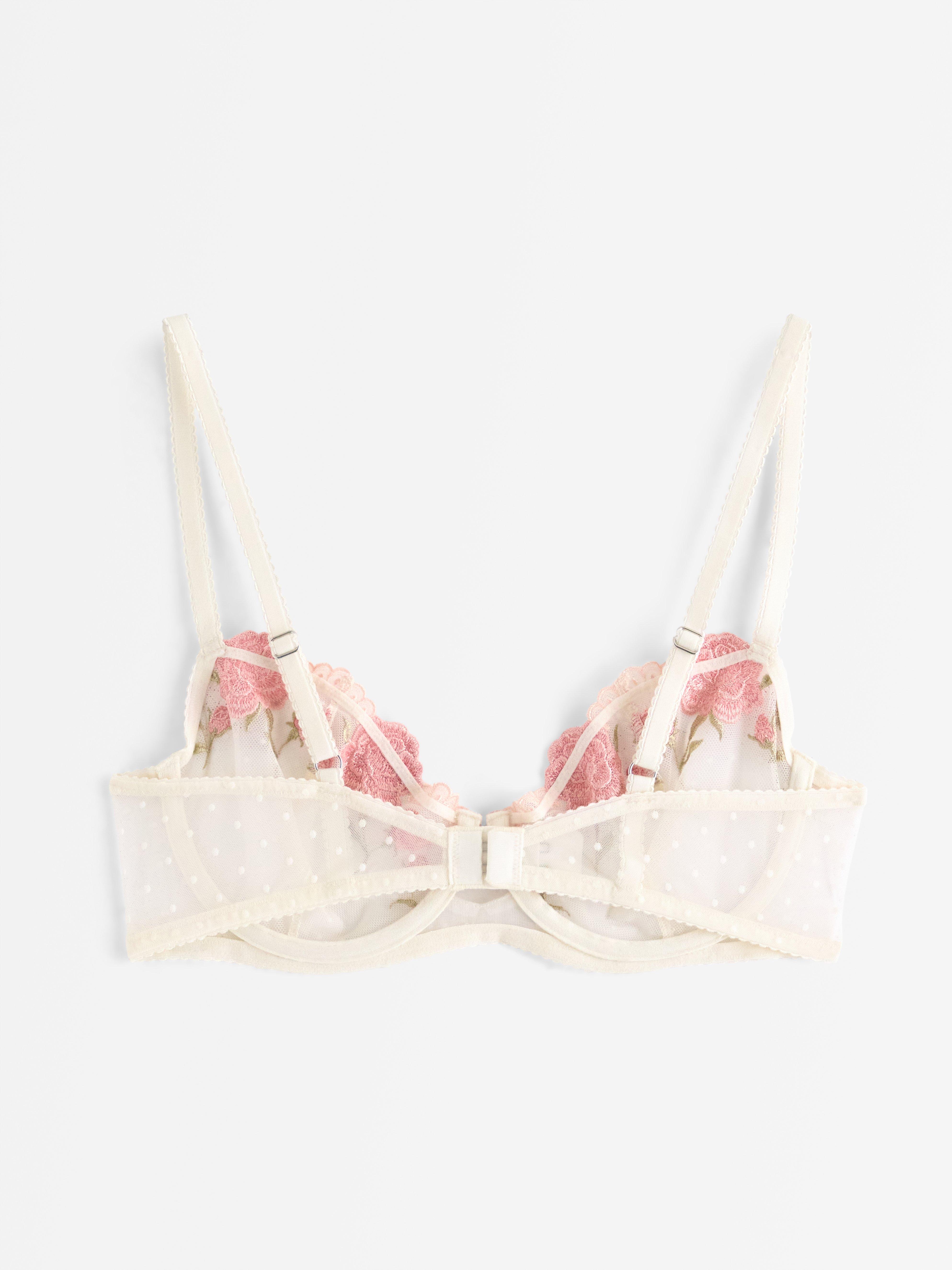 Unpadded Bra - Lingerie - White