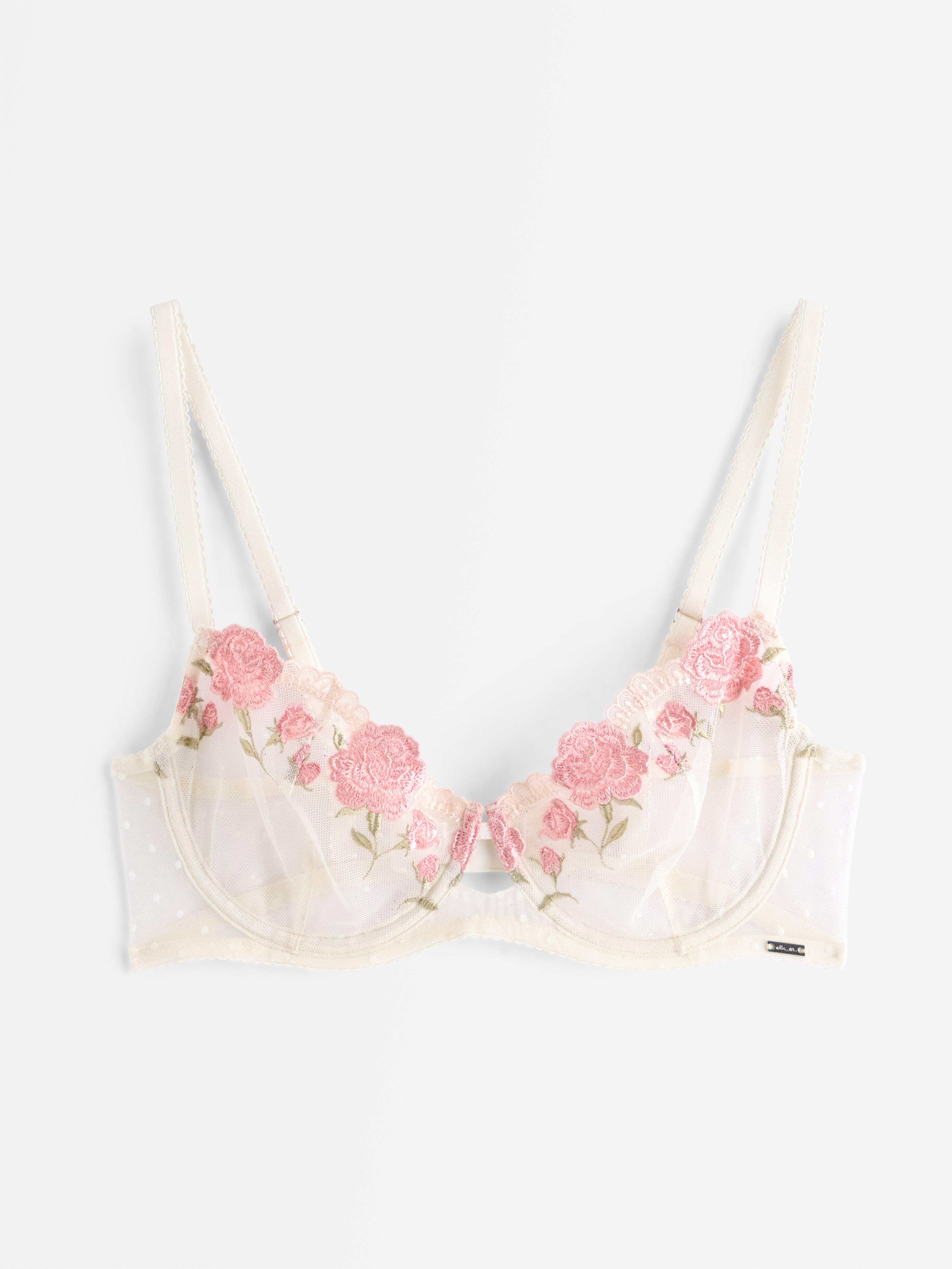 Unpadded Bra - Lingerie - White