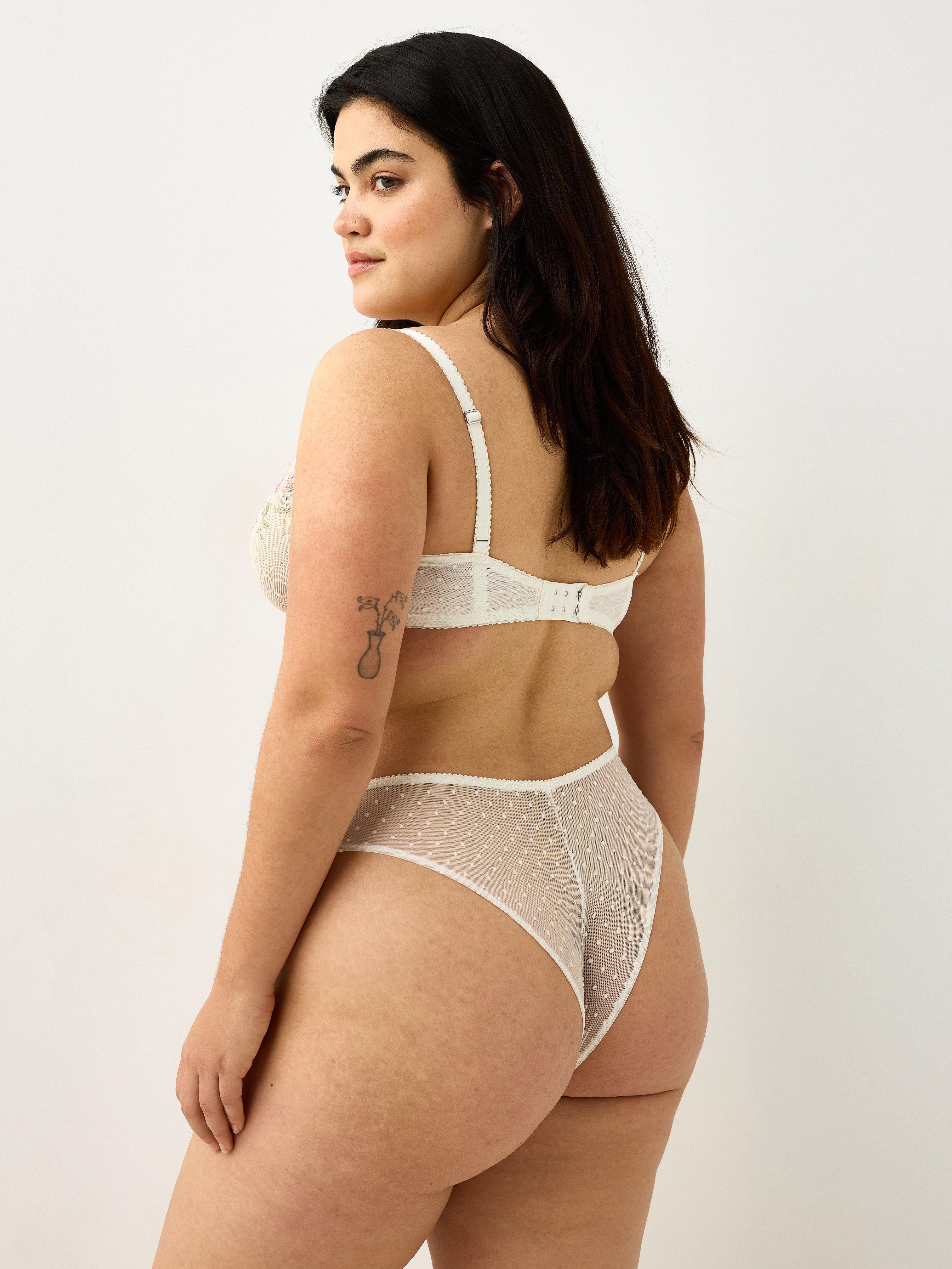 Unpadded Bra - Lingerie - White