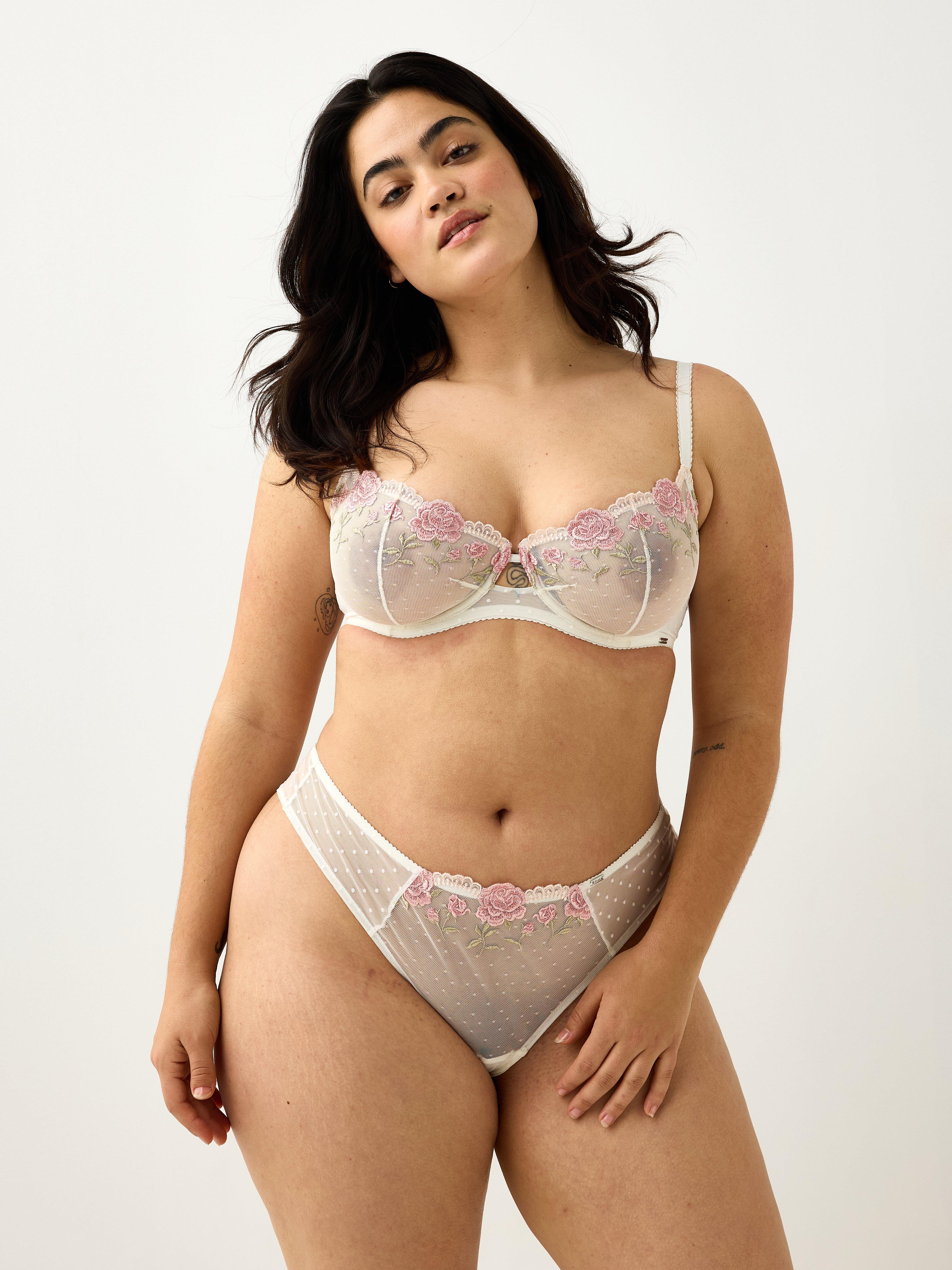 Podprsenka Unpadded - Spodní prádlo - Bílá