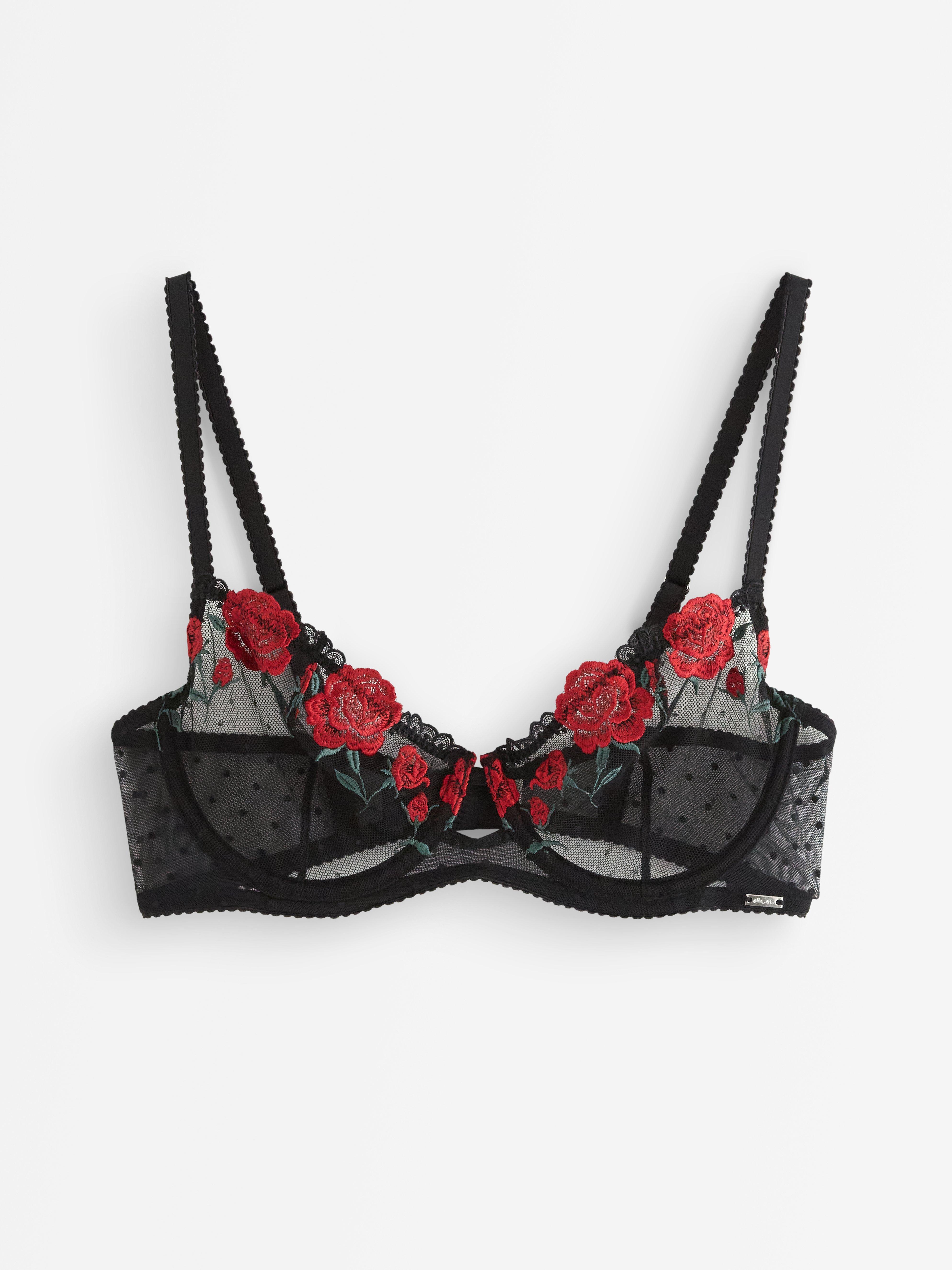Unpadded Bra - Lingerie - Black