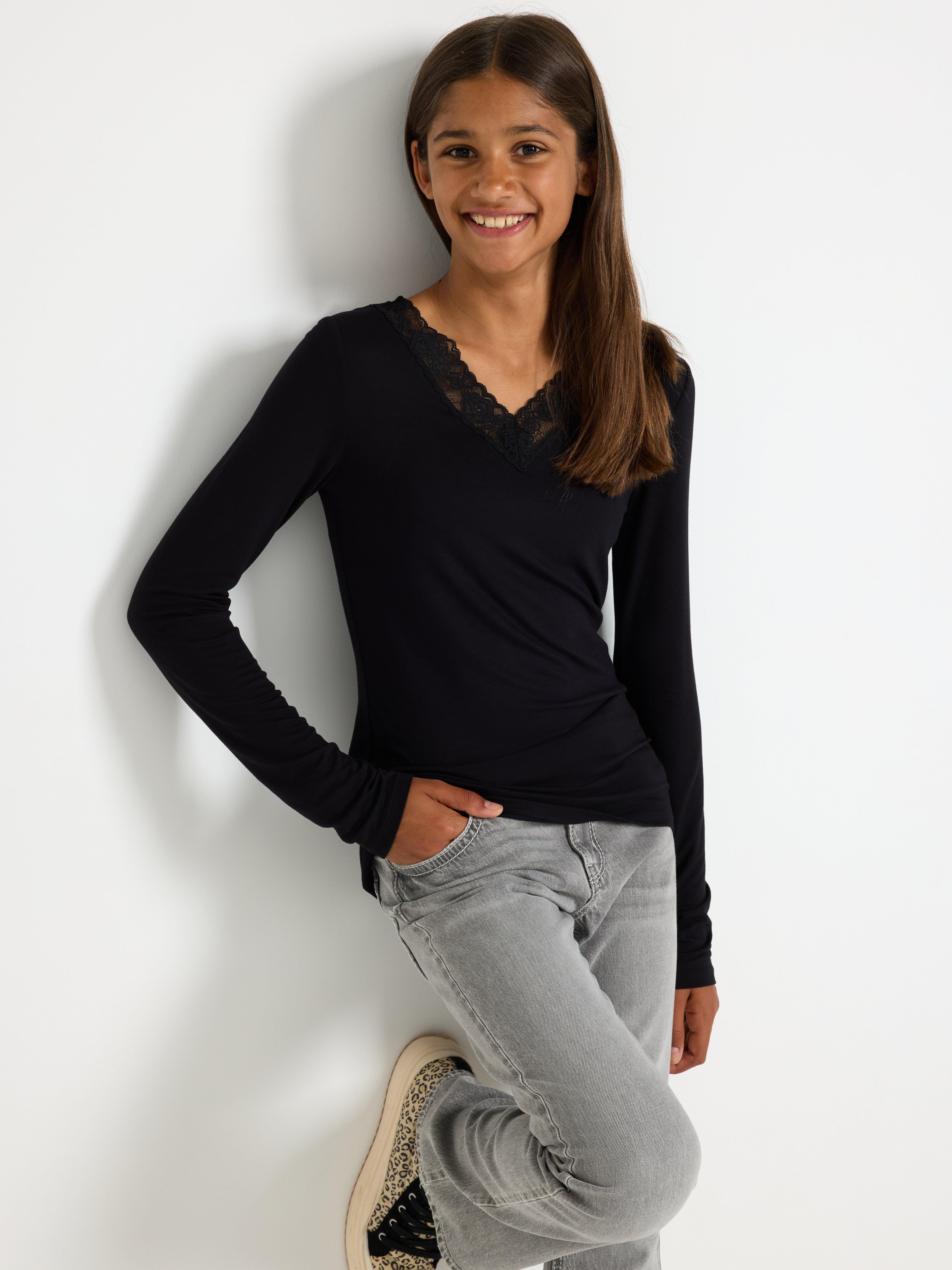 Top - Kids Wear - Black