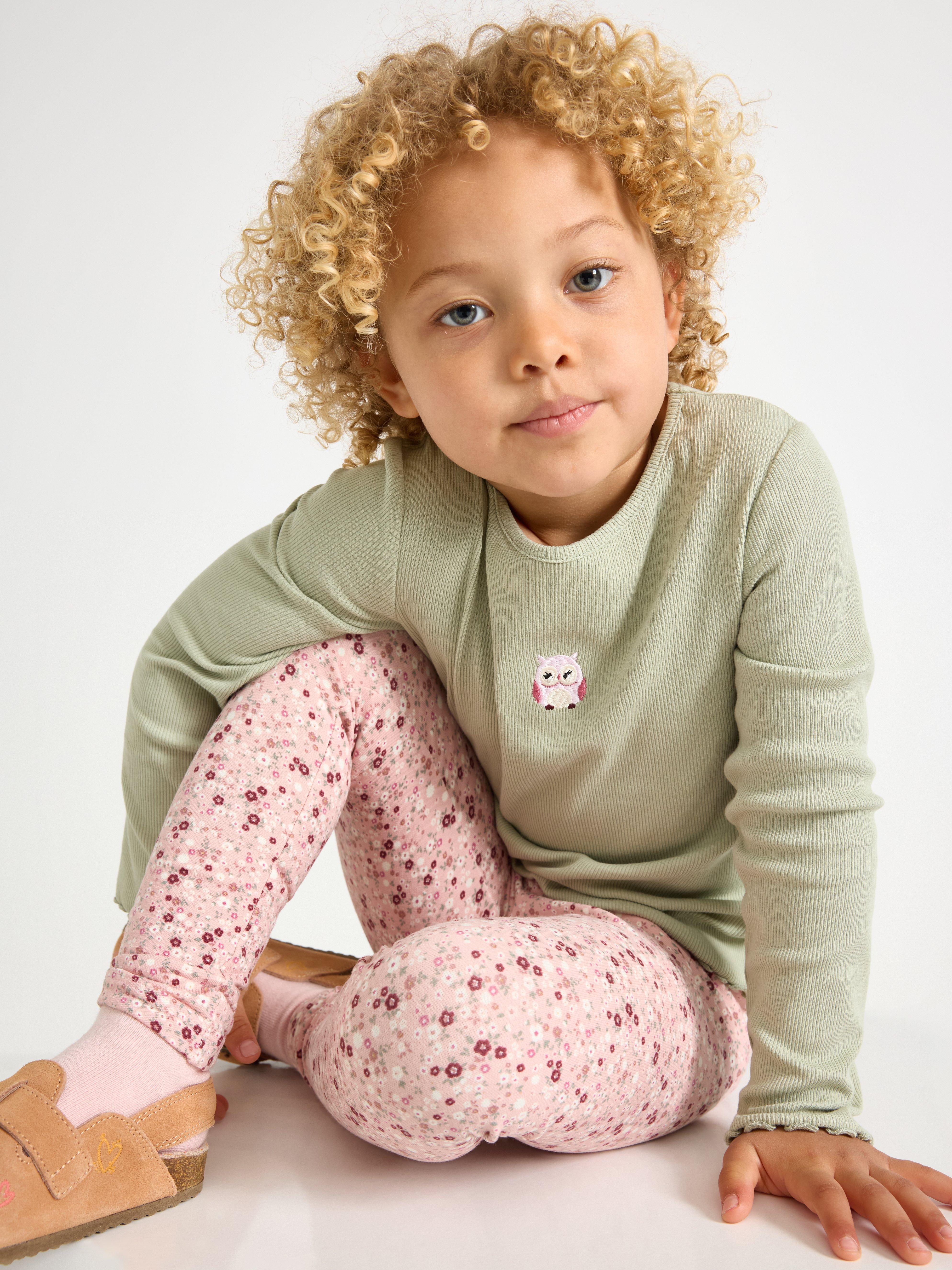 Leggings med borstad insida