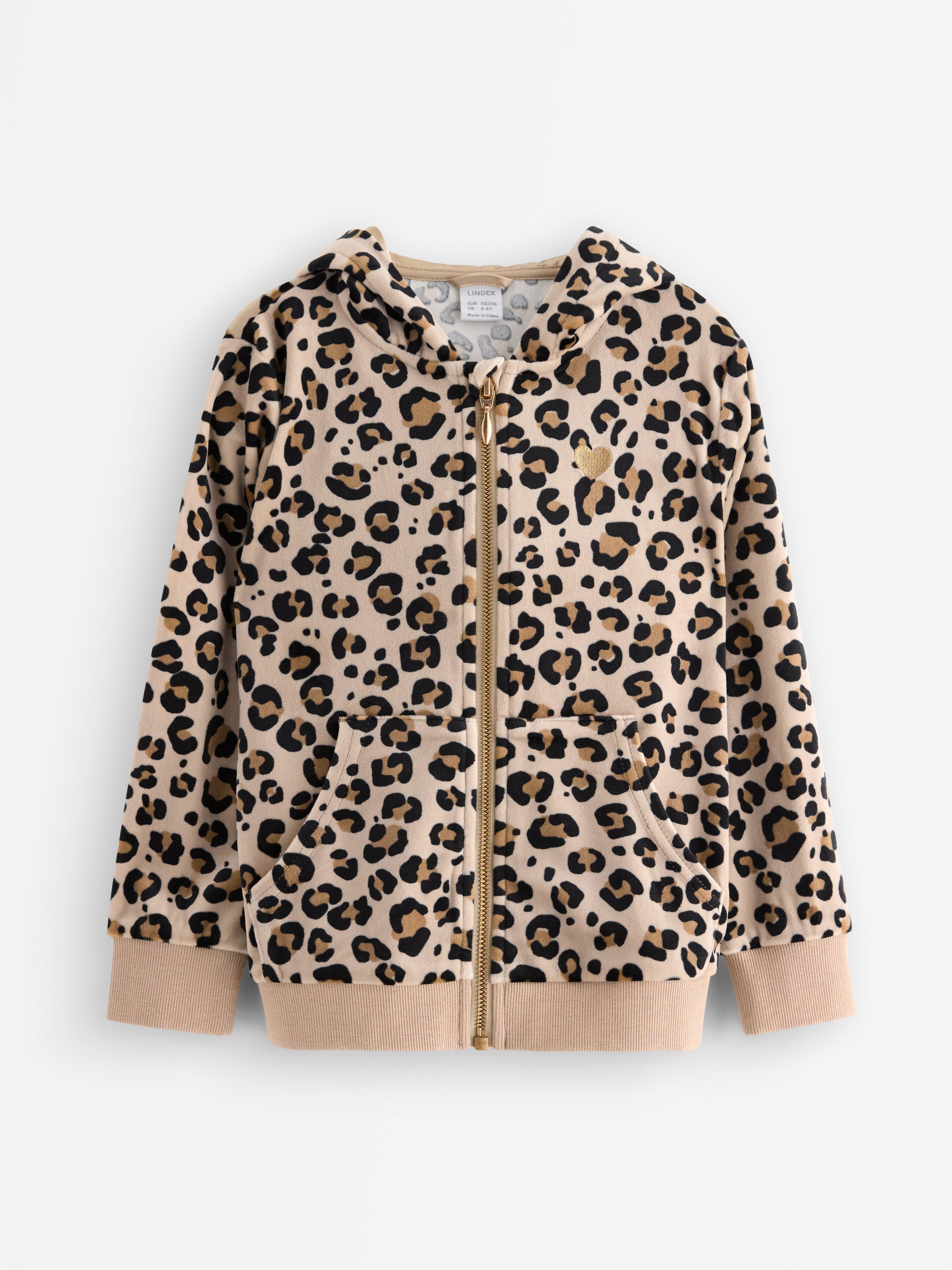 Jacka med luva - Barn - Beige